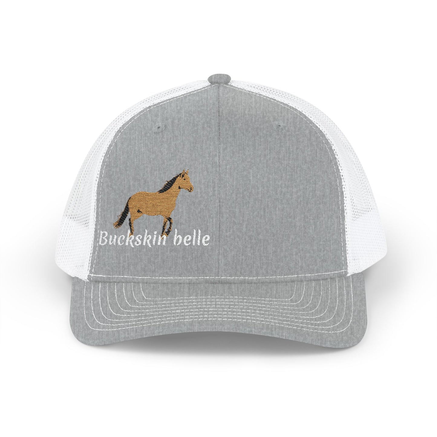 Buckskin Belle and horse Hat