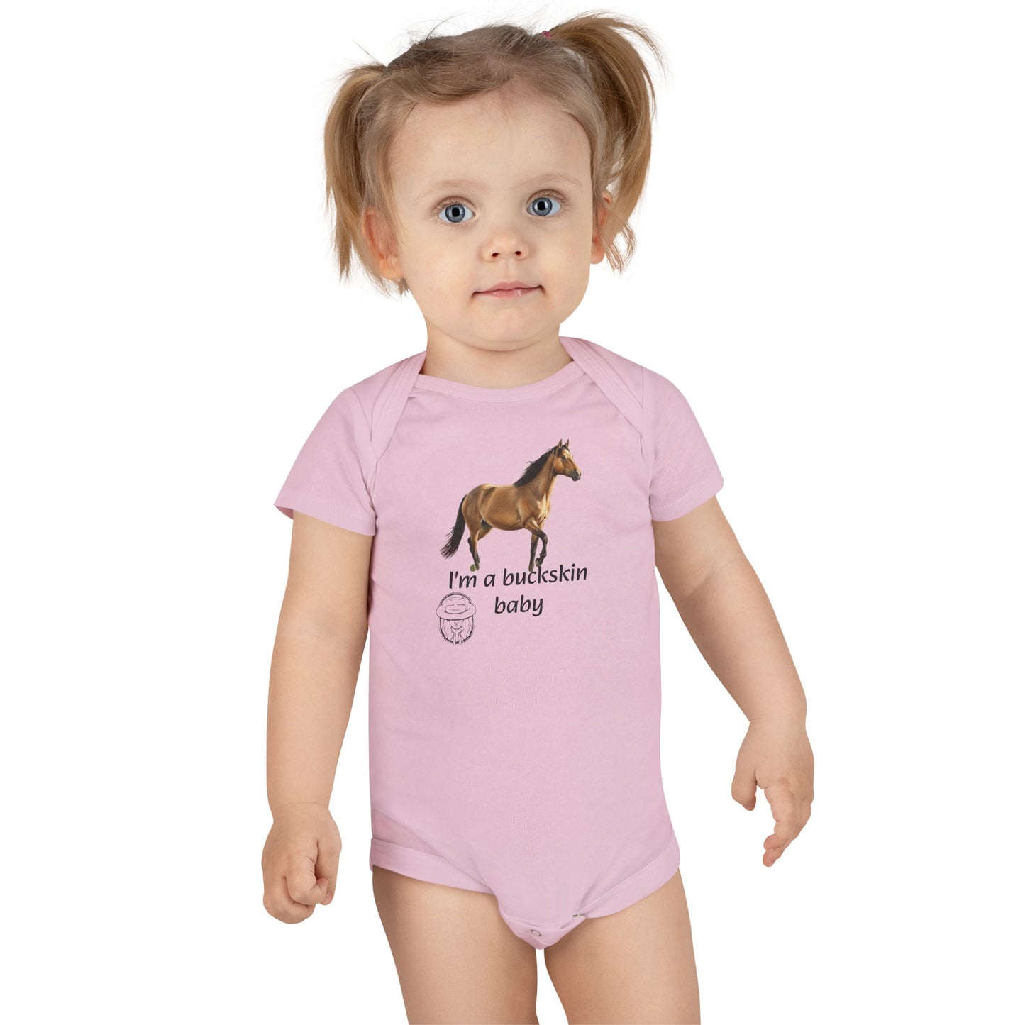 Buckskin Baby onesie