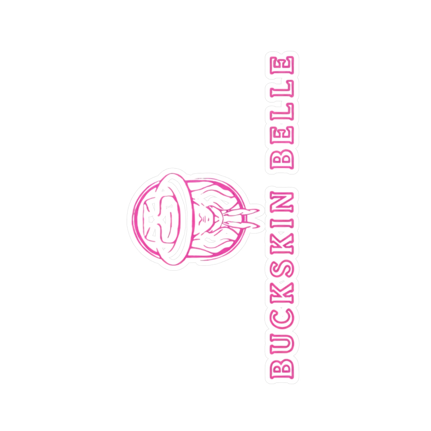 Pink Logo Kiss-Cut Vinyl Decals