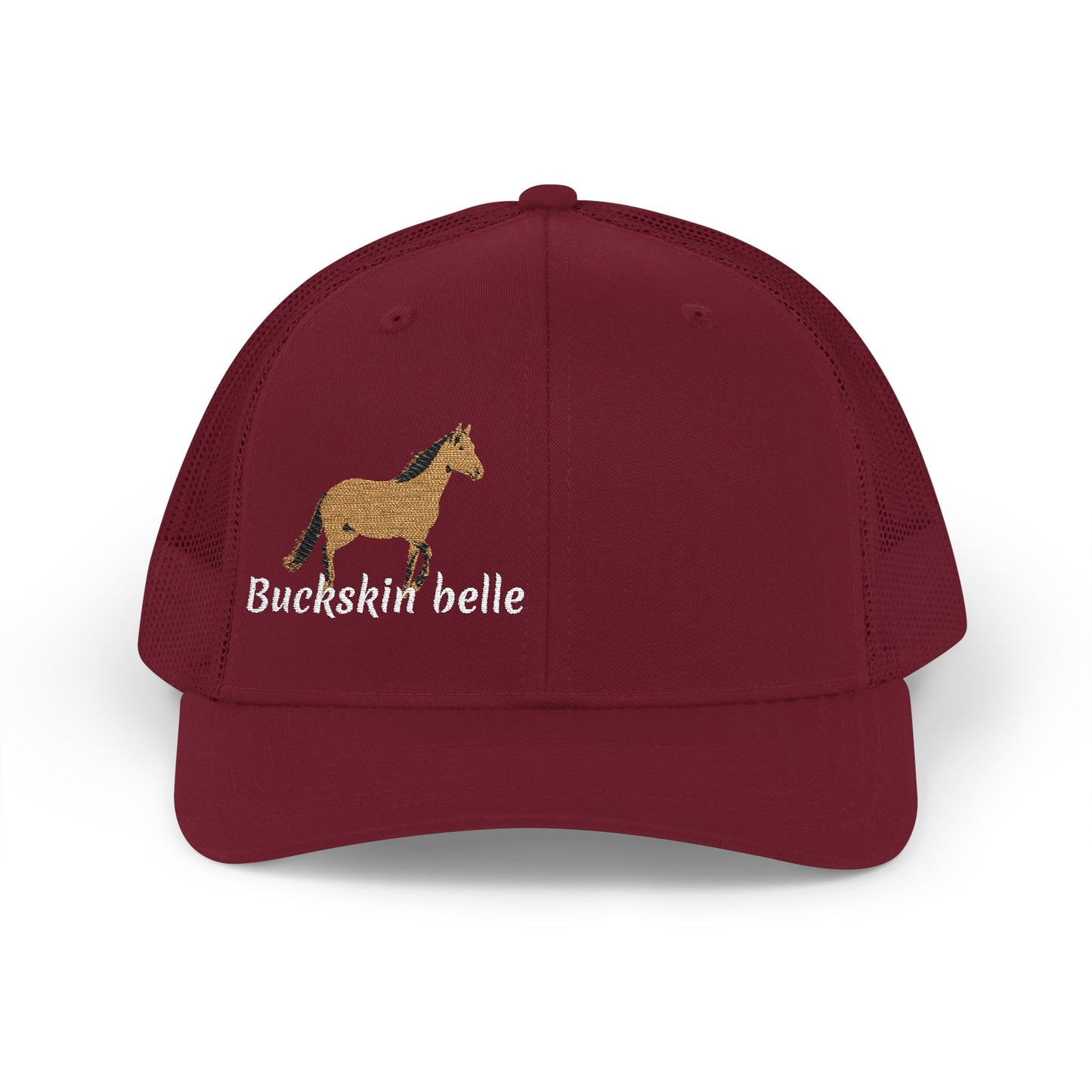 Buckskin Belle and horse Hat
