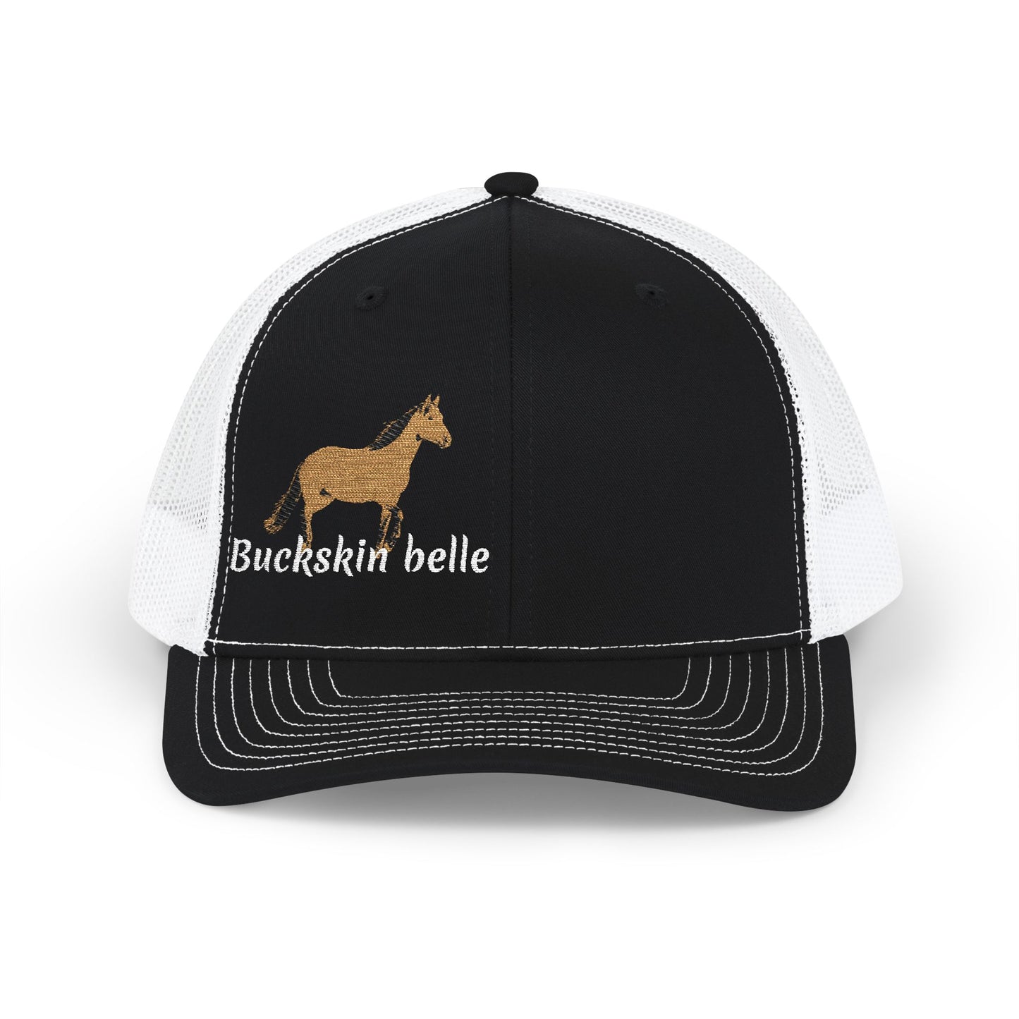 Buckskin Belle and horse Hat