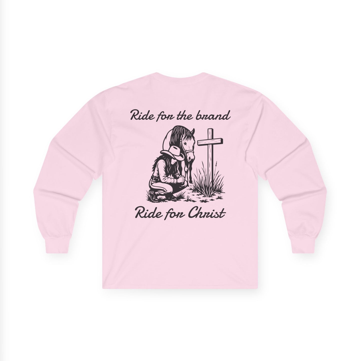 Ride for Christ Long sleeve tee