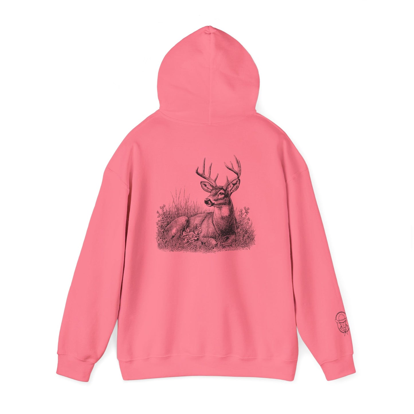 Mens Whitetail Hunter safety Hoodie