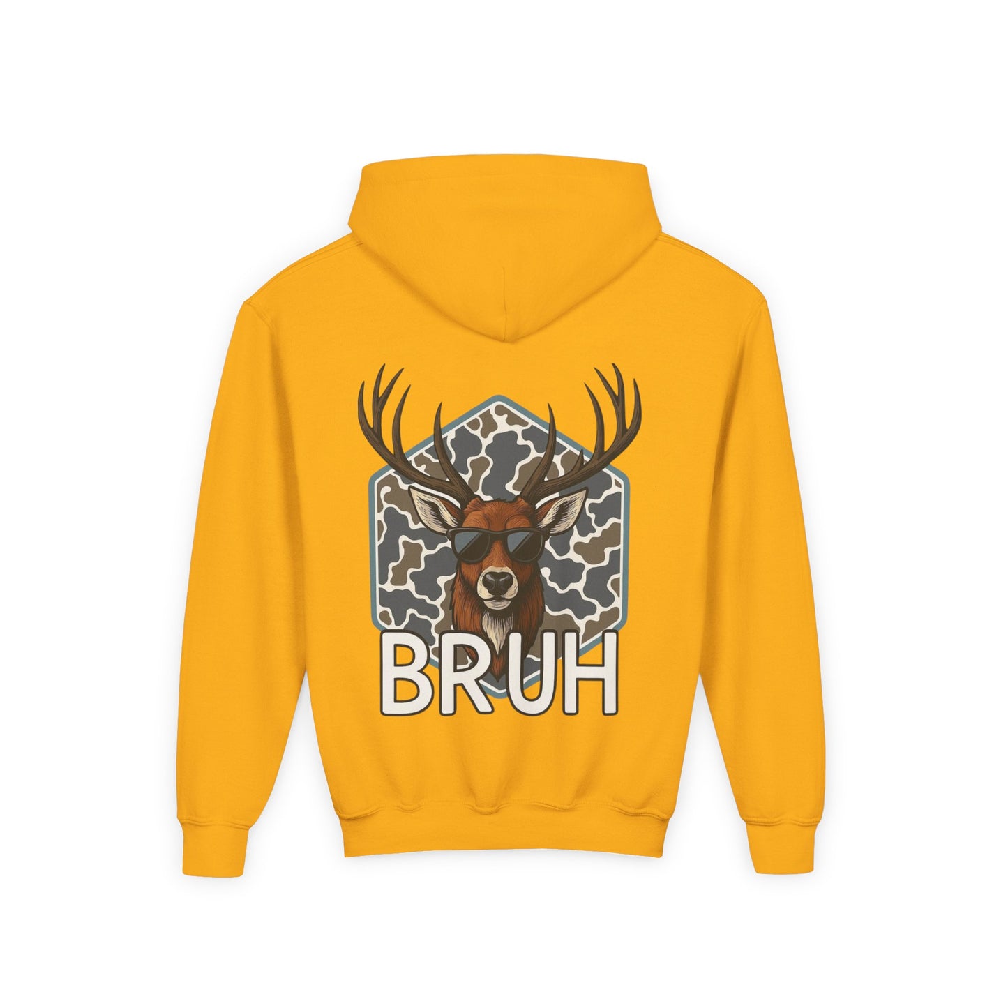 Bruh Buck Boys Hoodie