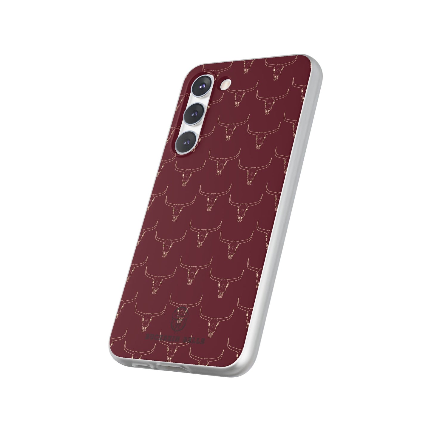 Maroon Longhorn Flexi Phone Cases
