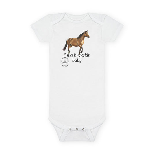 Buckskin Baby onesie