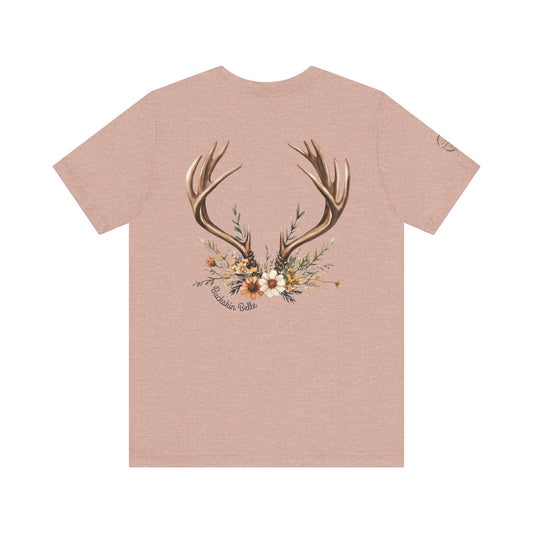 Deer Floral Tee