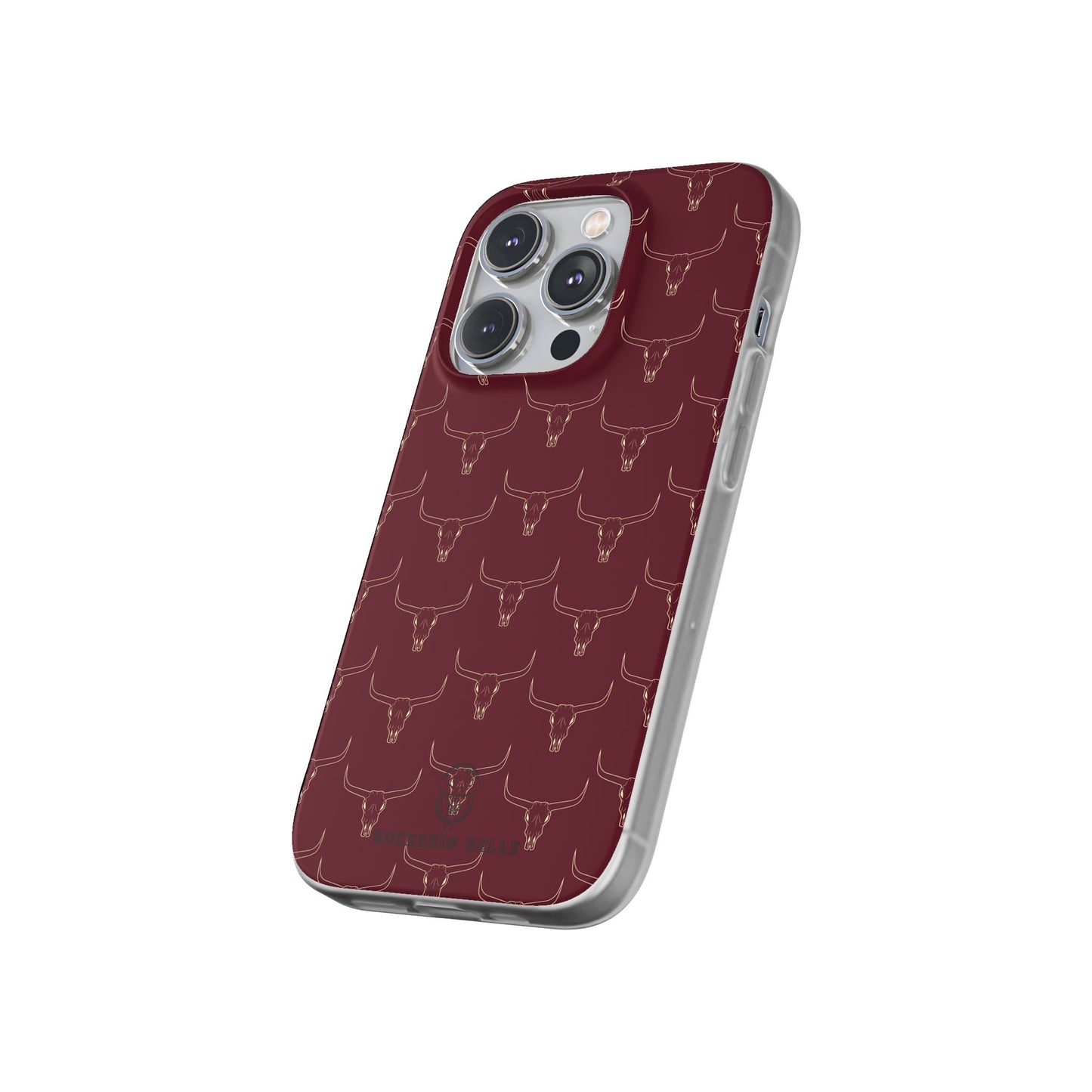 Maroon Longhorn Flexi Phone Cases