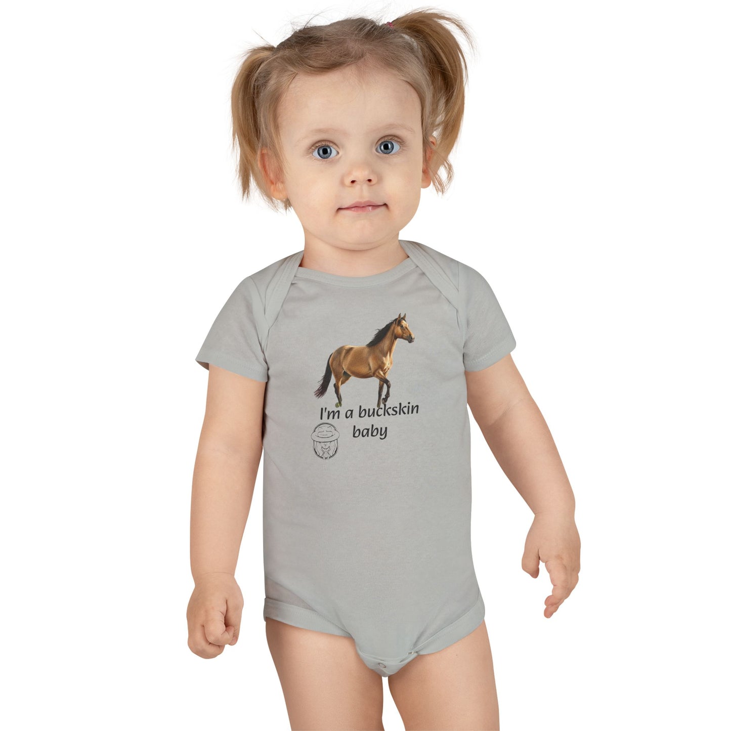 Buckskin Baby onesie
