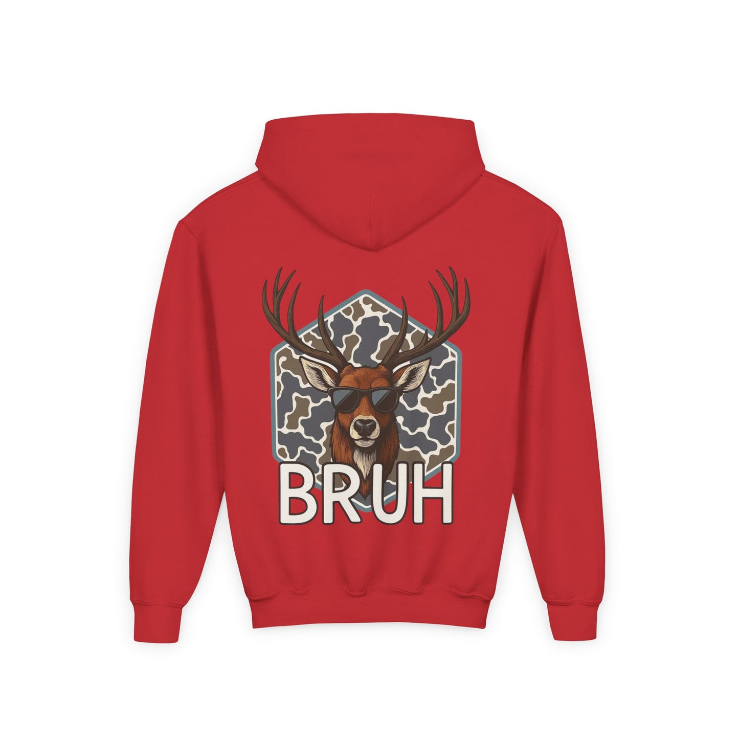 Bruh Buck Boys Hoodie