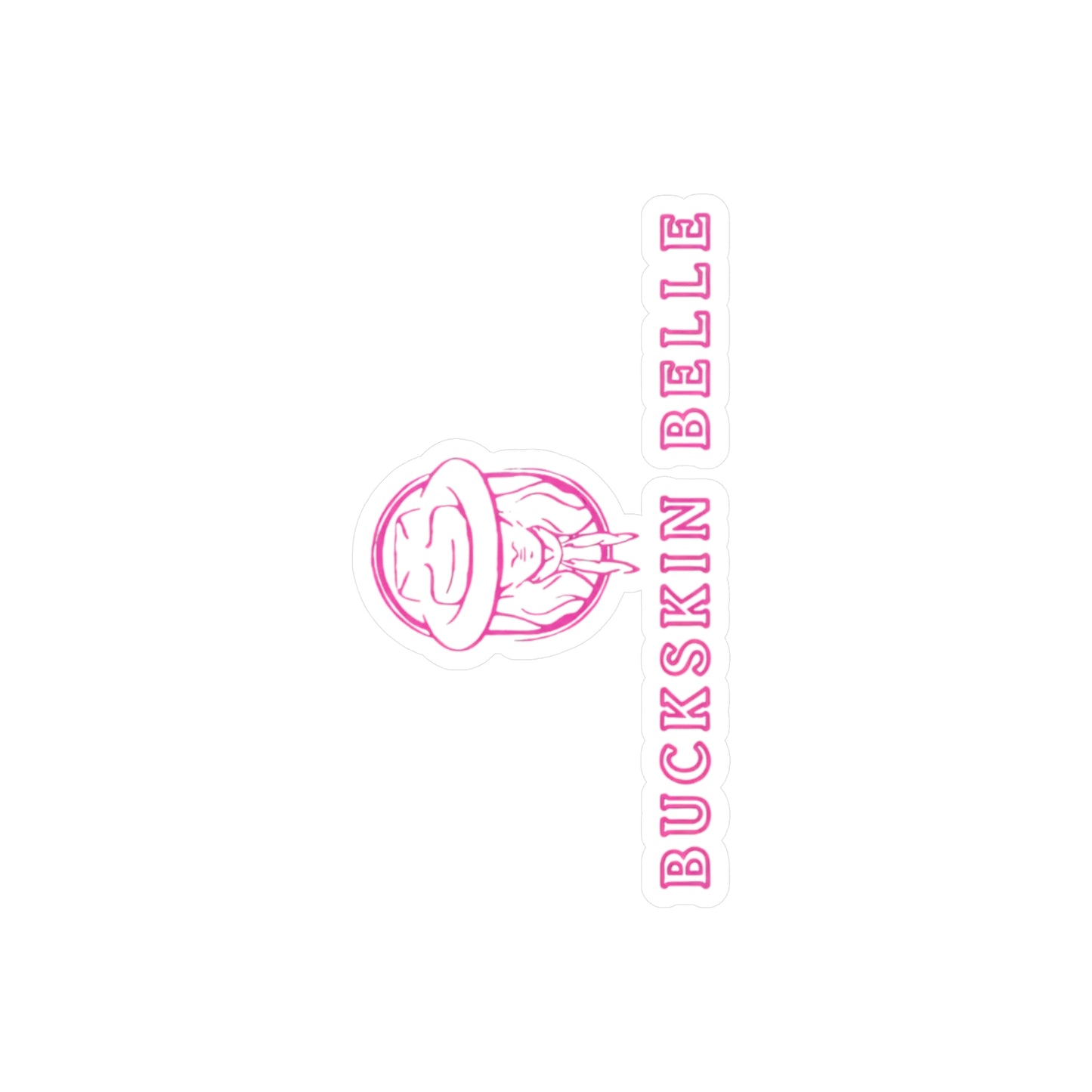 Pink Logo Kiss-Cut Vinyl Decals