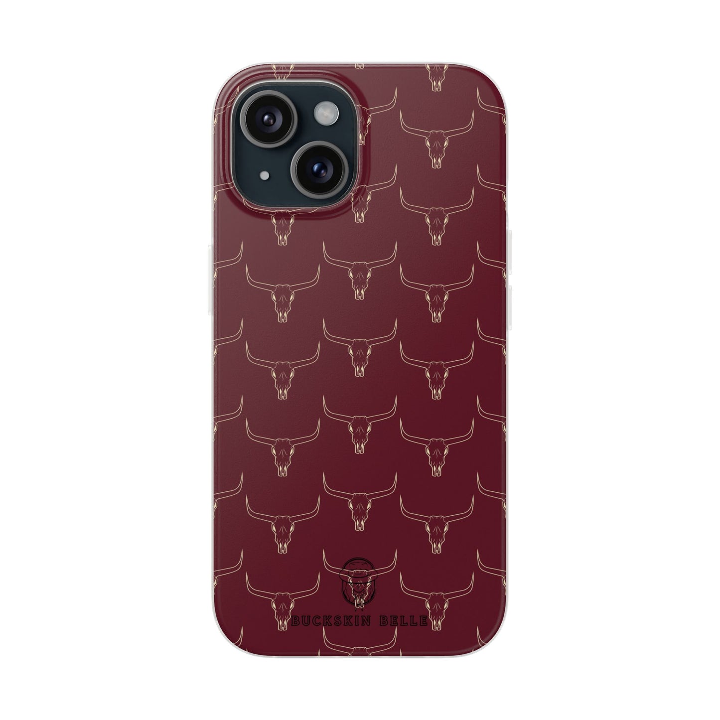 Maroon Longhorn Flexi Phone Cases
