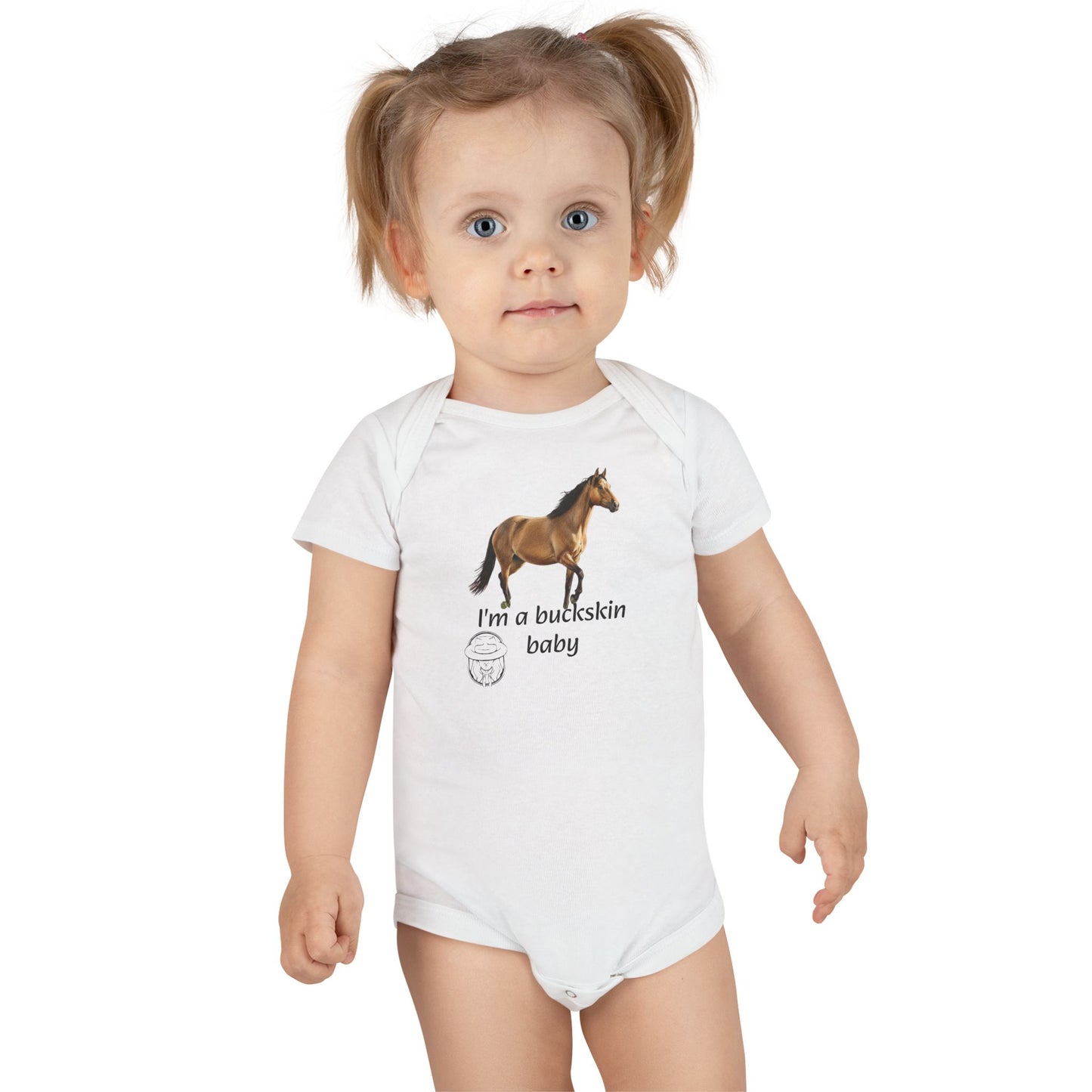 Buckskin Baby onesie