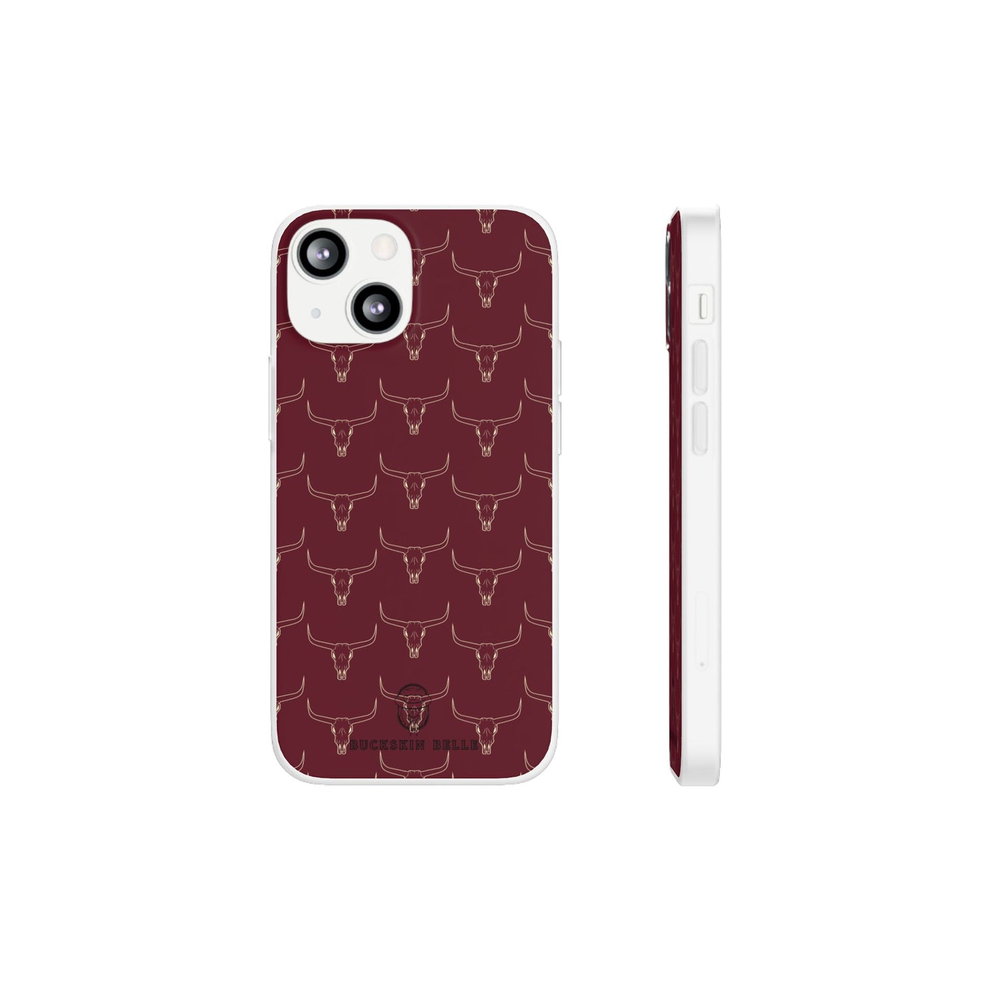 Maroon Longhorn Flexi Phone Cases