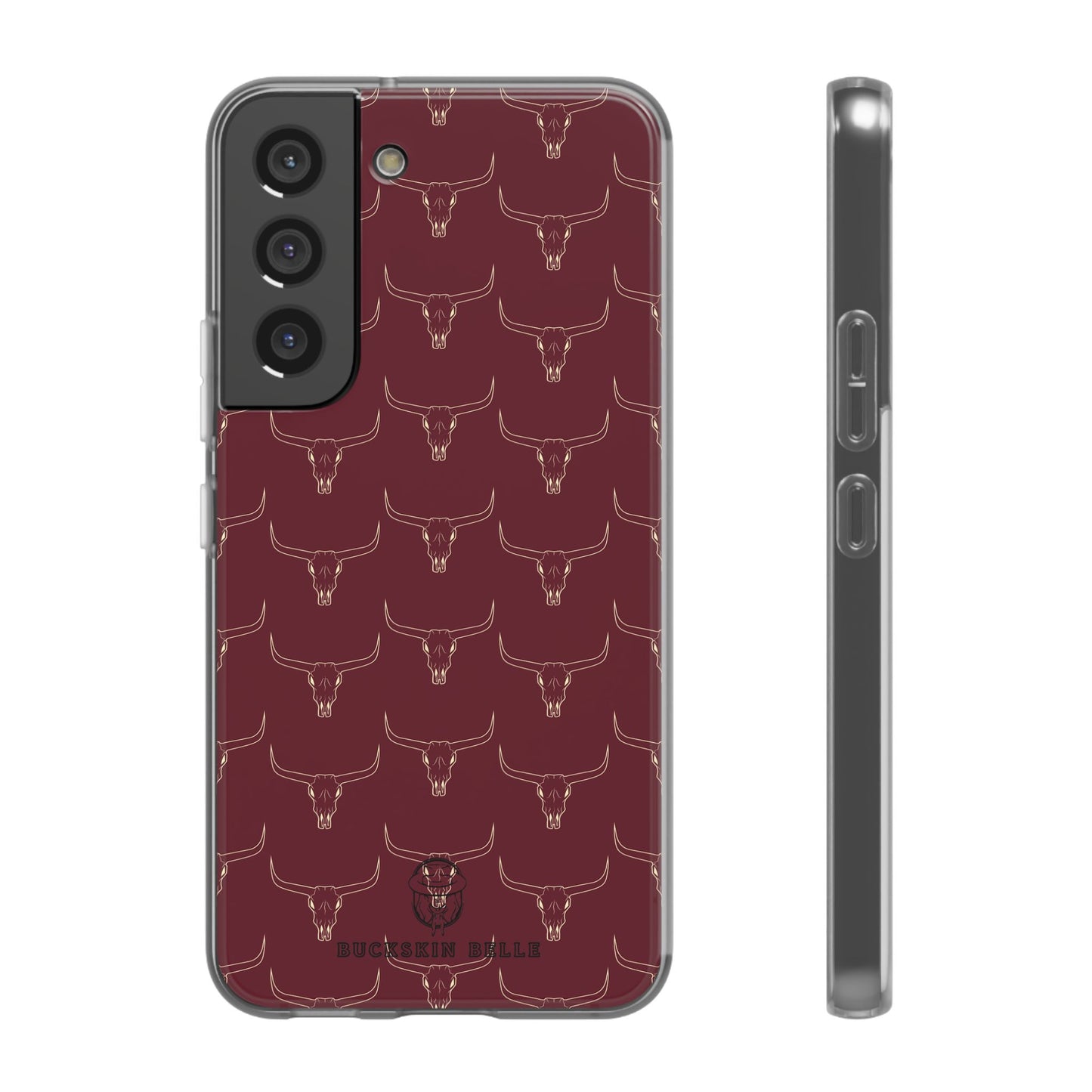 Maroon Longhorn Flexi Phone Cases