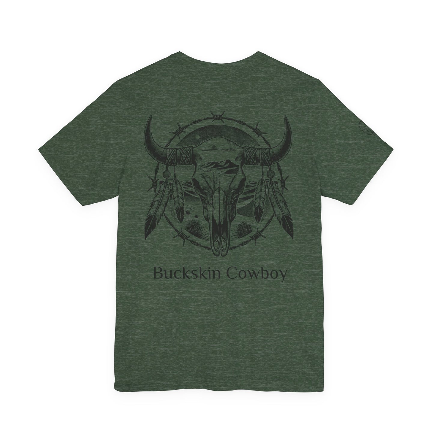 Buckskin Cowboy Skull Tee