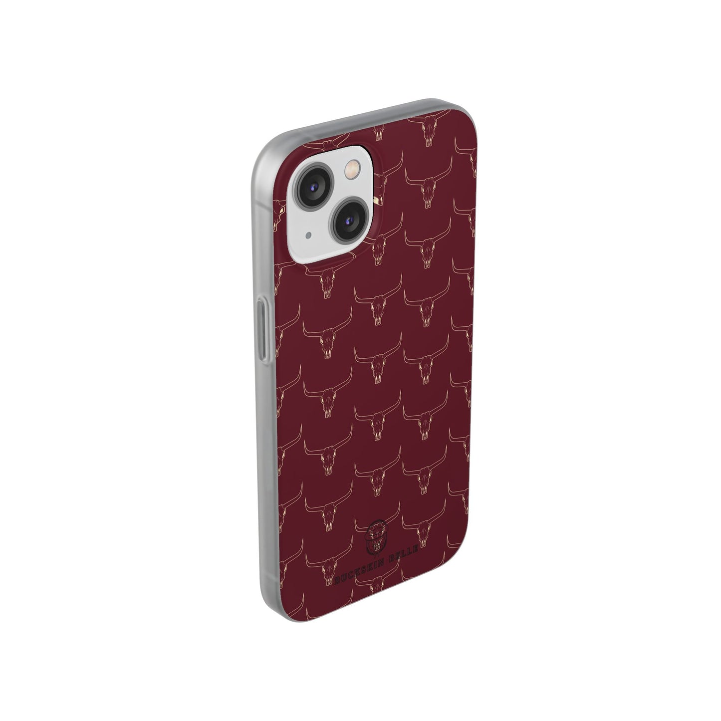 Maroon Longhorn Flexi Phone Cases