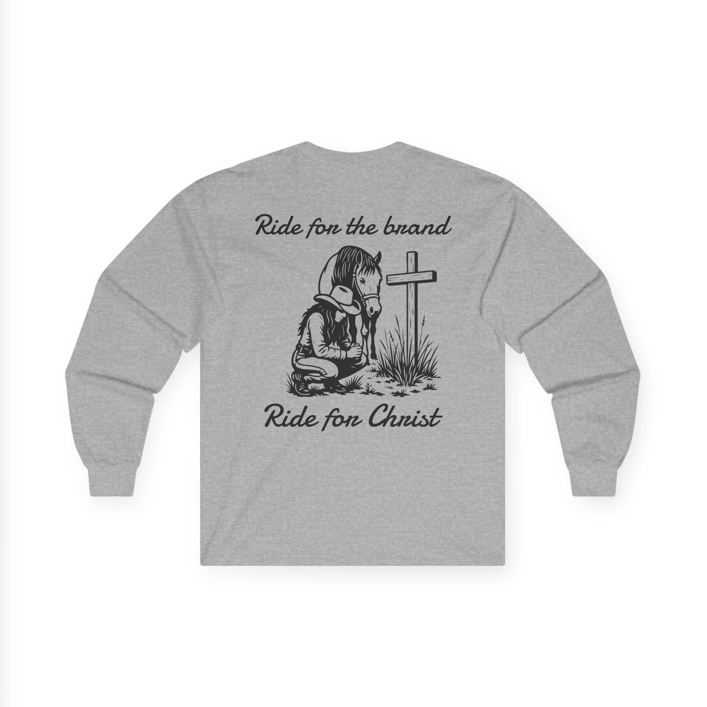 Ride for Christ Long sleeve tee