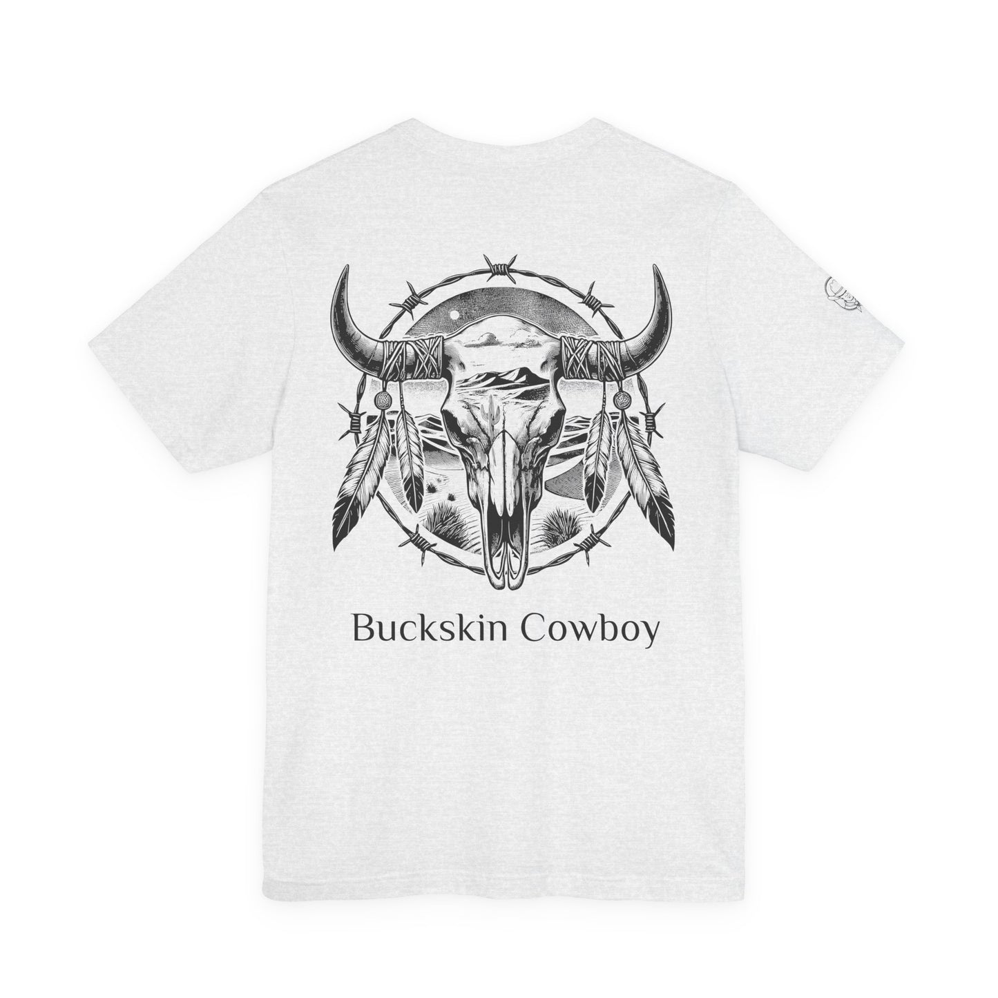 Buckskin Cowboy Skull Tee
