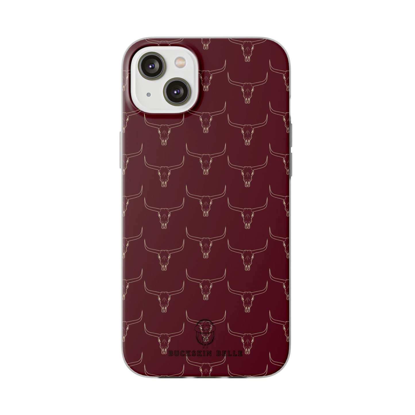 Maroon Longhorn Flexi Phone Cases