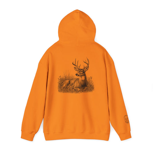 Mens Whitetail Hunter safety Hoodie