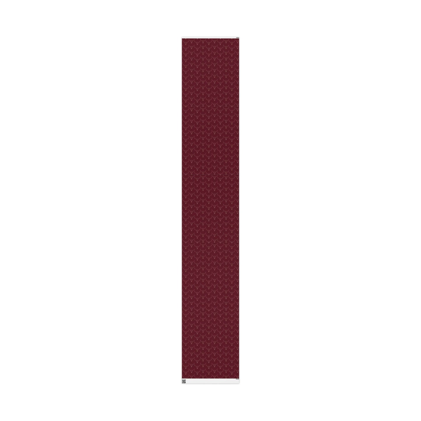 Maroon Longhorn Wrapping Paper