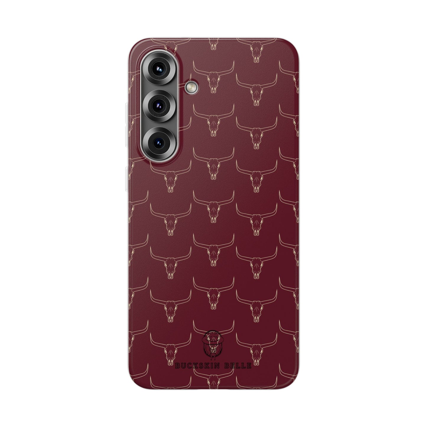 Maroon Longhorn Flexi Phone Cases