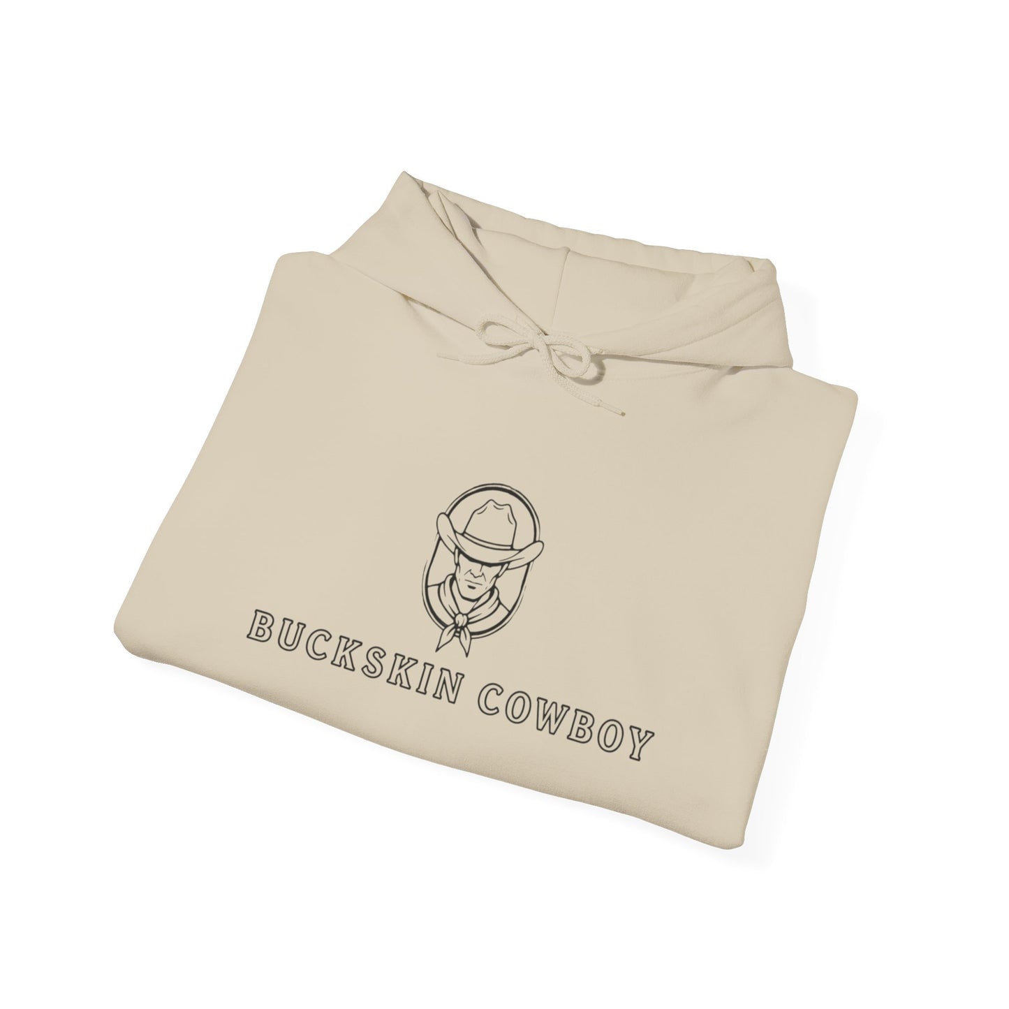 Buckskin Cowboy Skull Hoodie