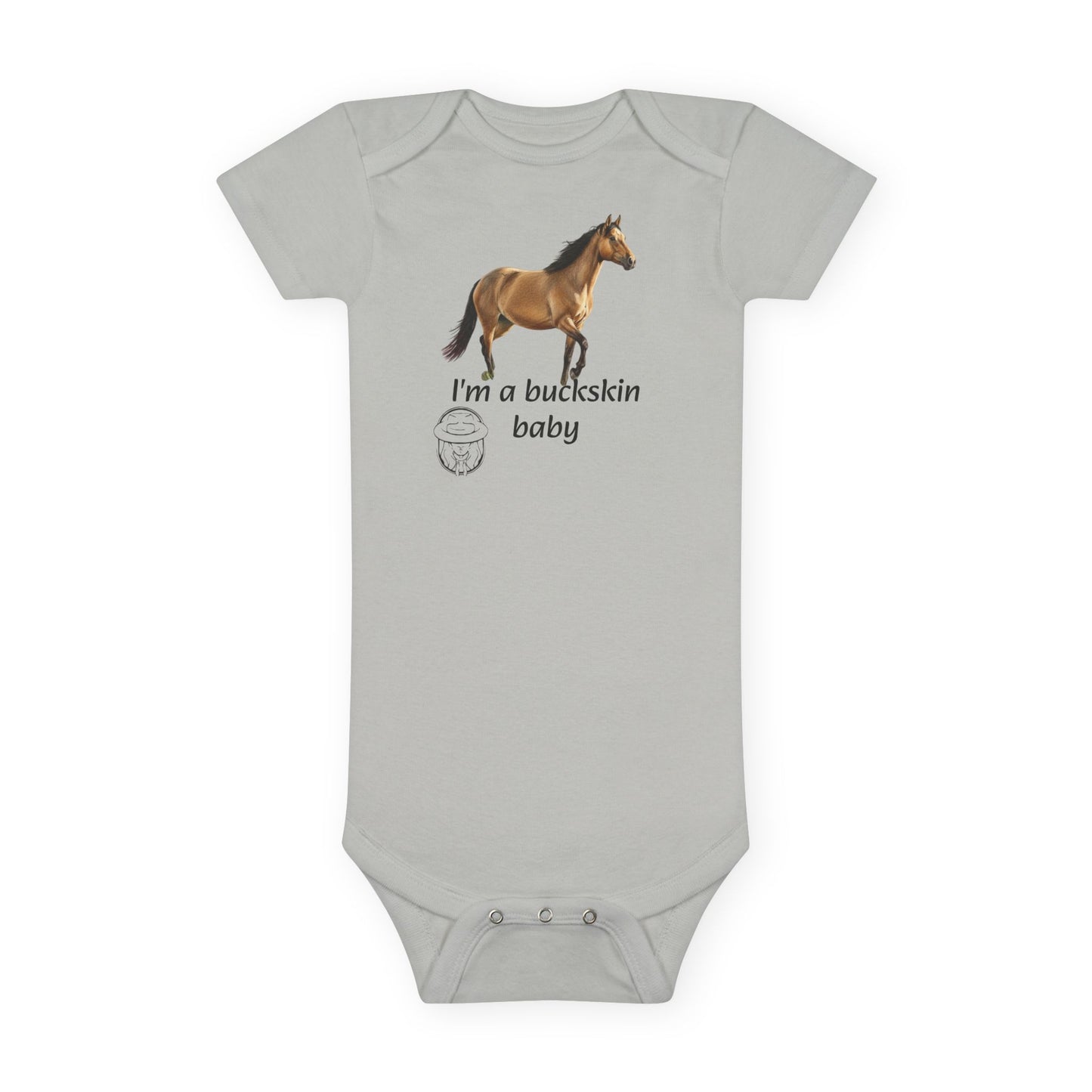 Buckskin Baby onesie
