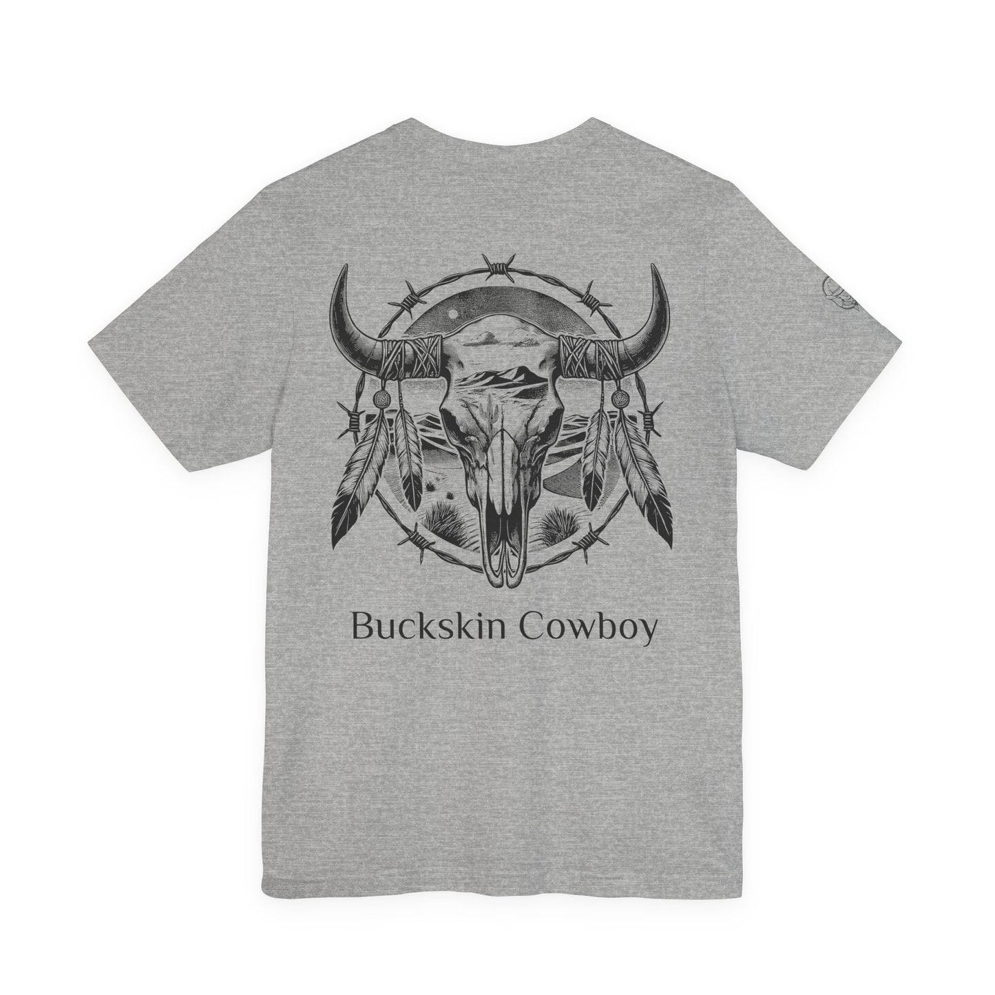 Buckskin Cowboy Skull Tee