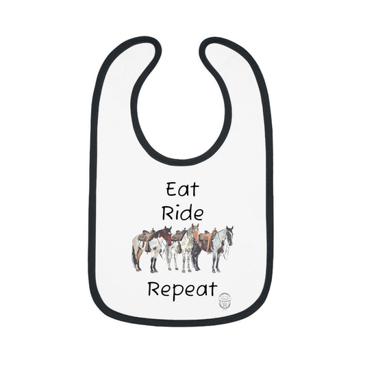 Eat, Ride, Repeat Horse Bib