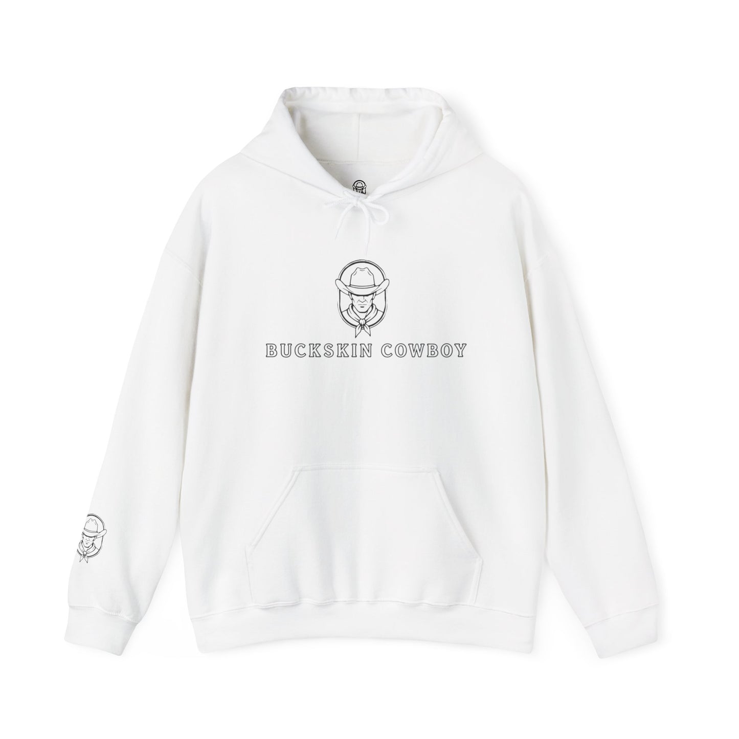 Buckskin Cowboy Skull Hoodie