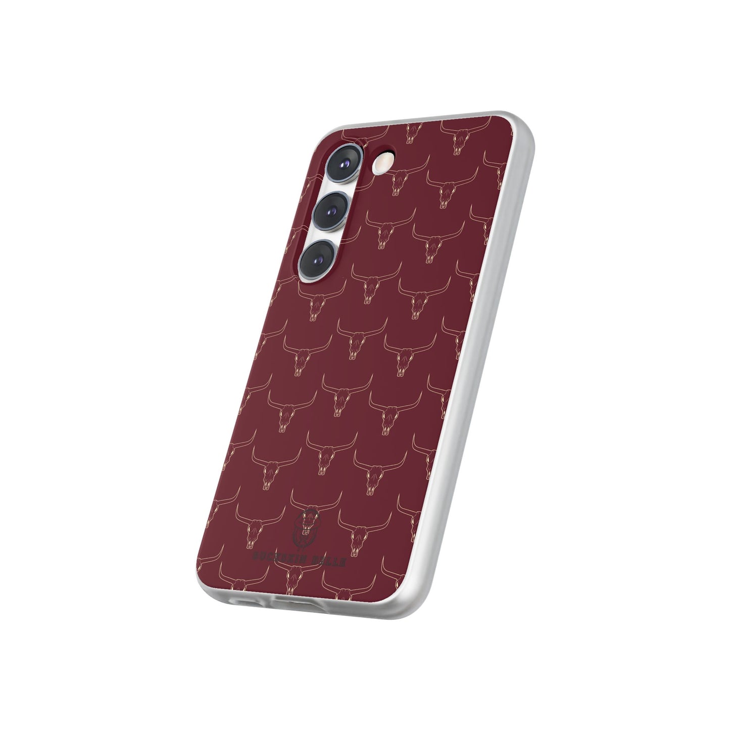 Maroon Longhorn Flexi Phone Cases