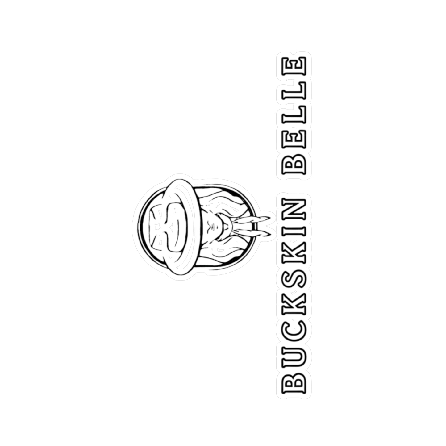 Black Logo Kiss-Cut Vinyl Decals