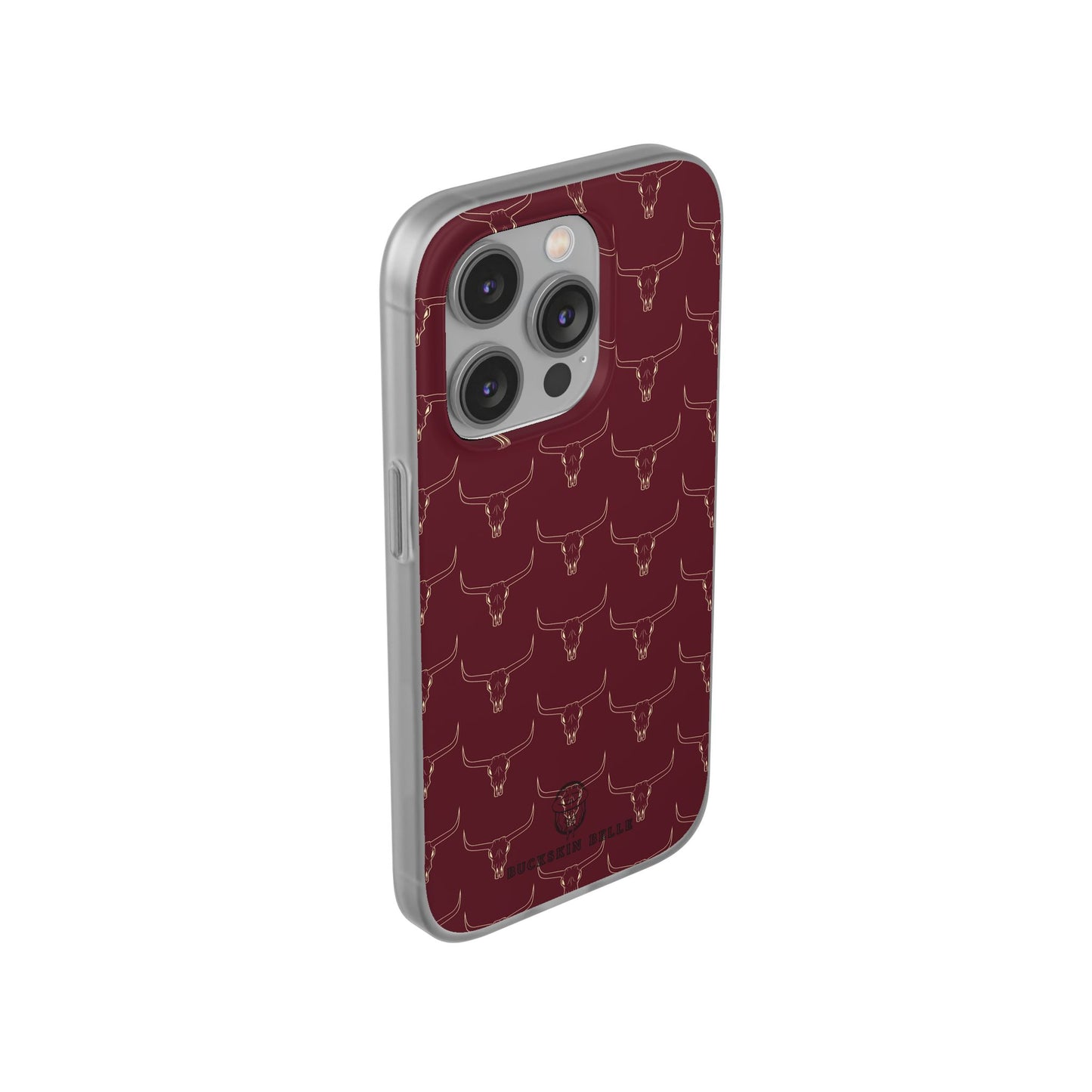 Maroon Longhorn Flexi Phone Cases