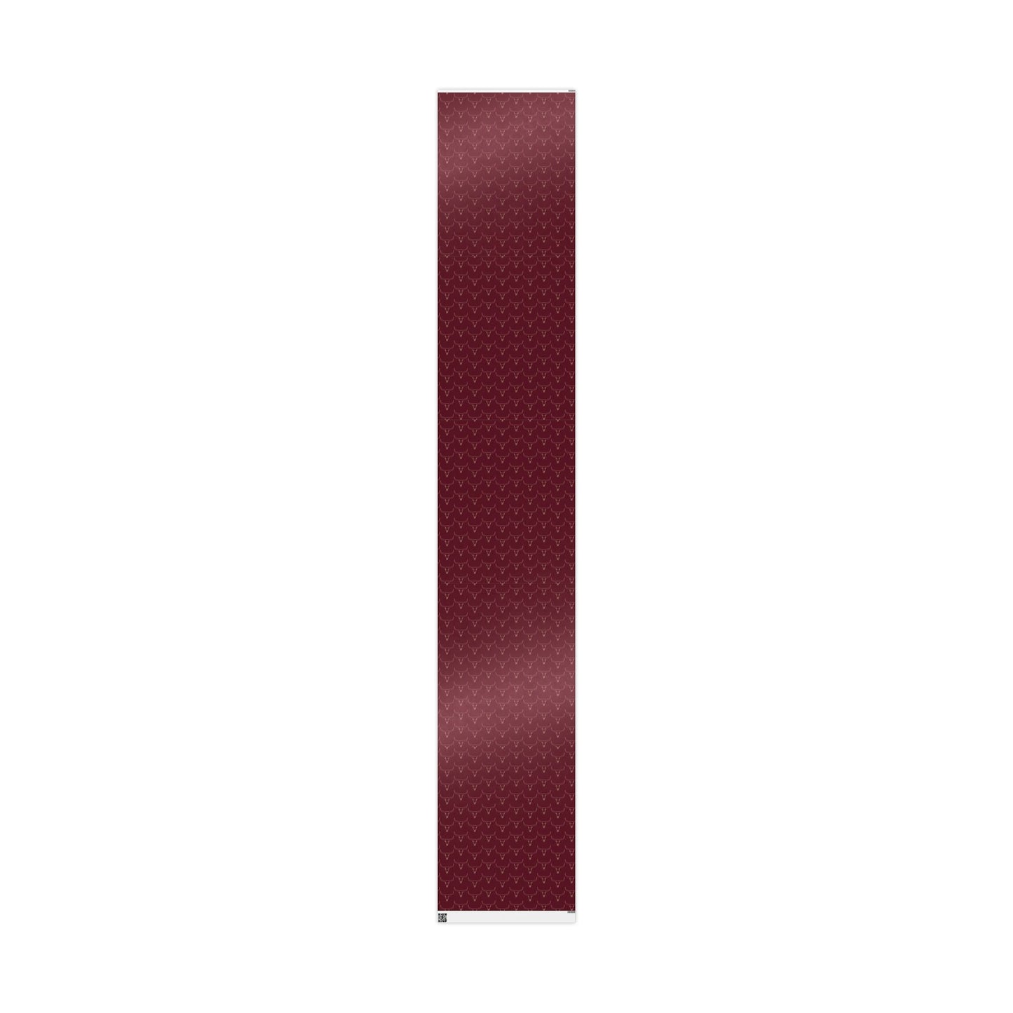 Maroon Longhorn Wrapping Paper