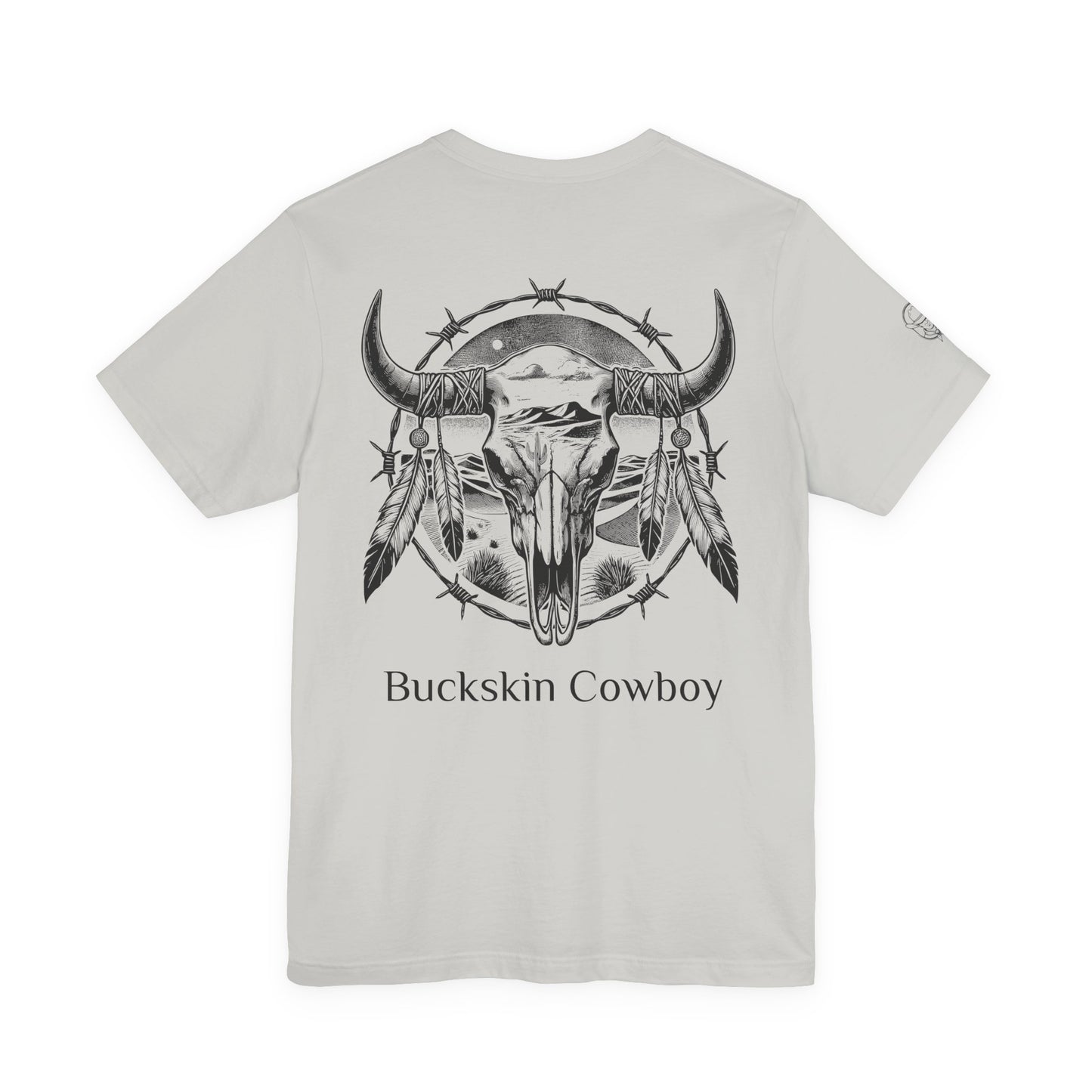 Buckskin Cowboy Skull Tee