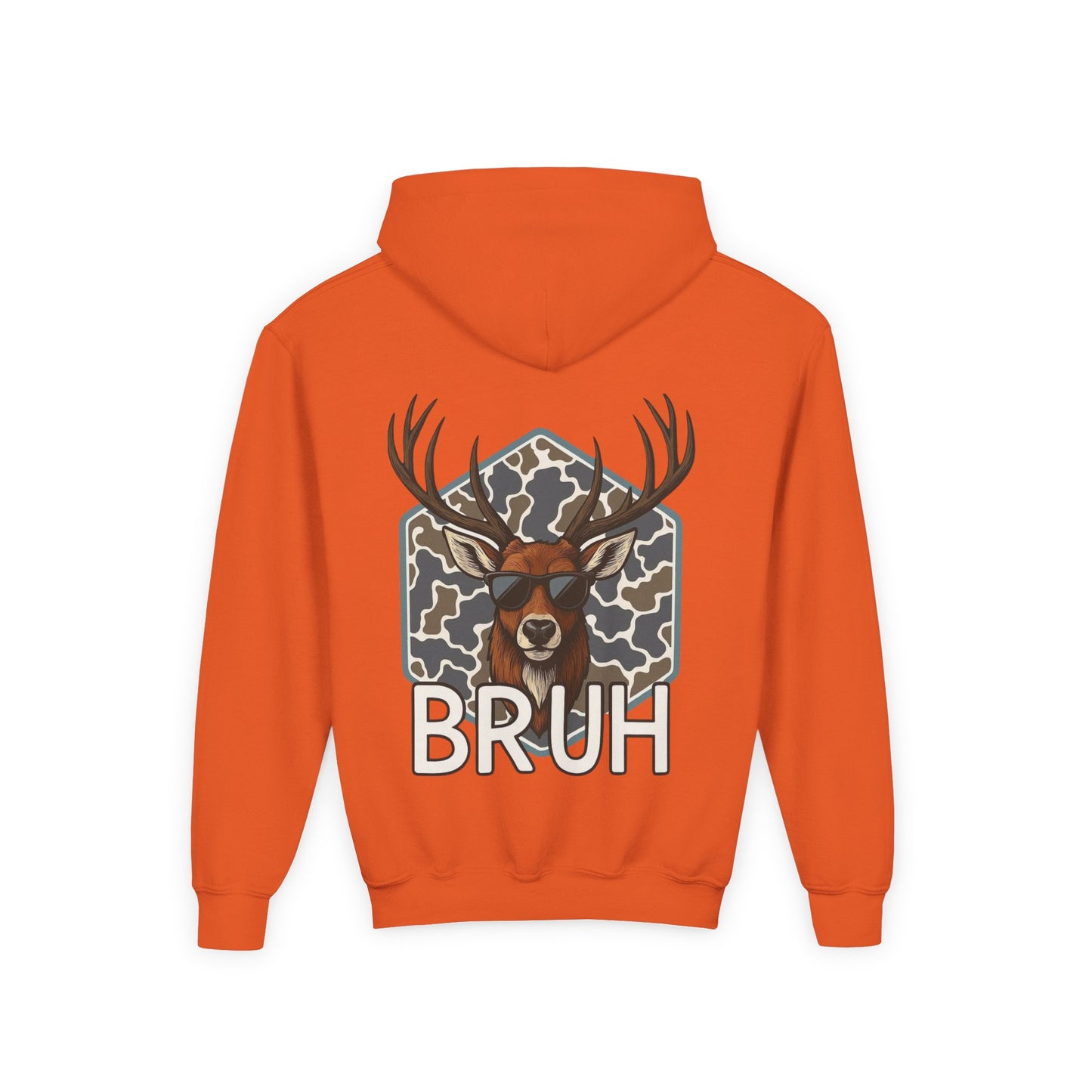 Bruh Buck Boys Hoodie