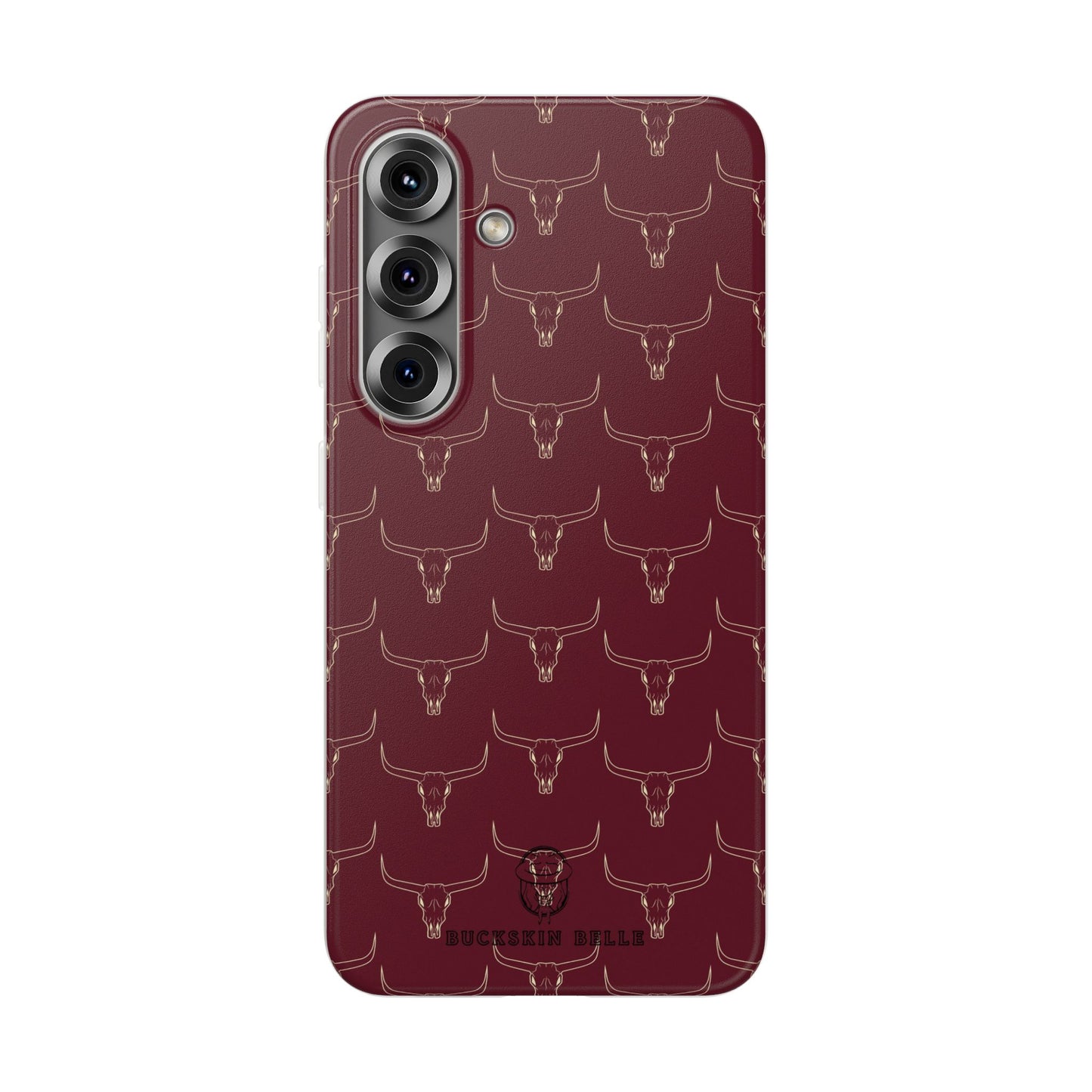 Maroon Longhorn Flexi Phone Cases
