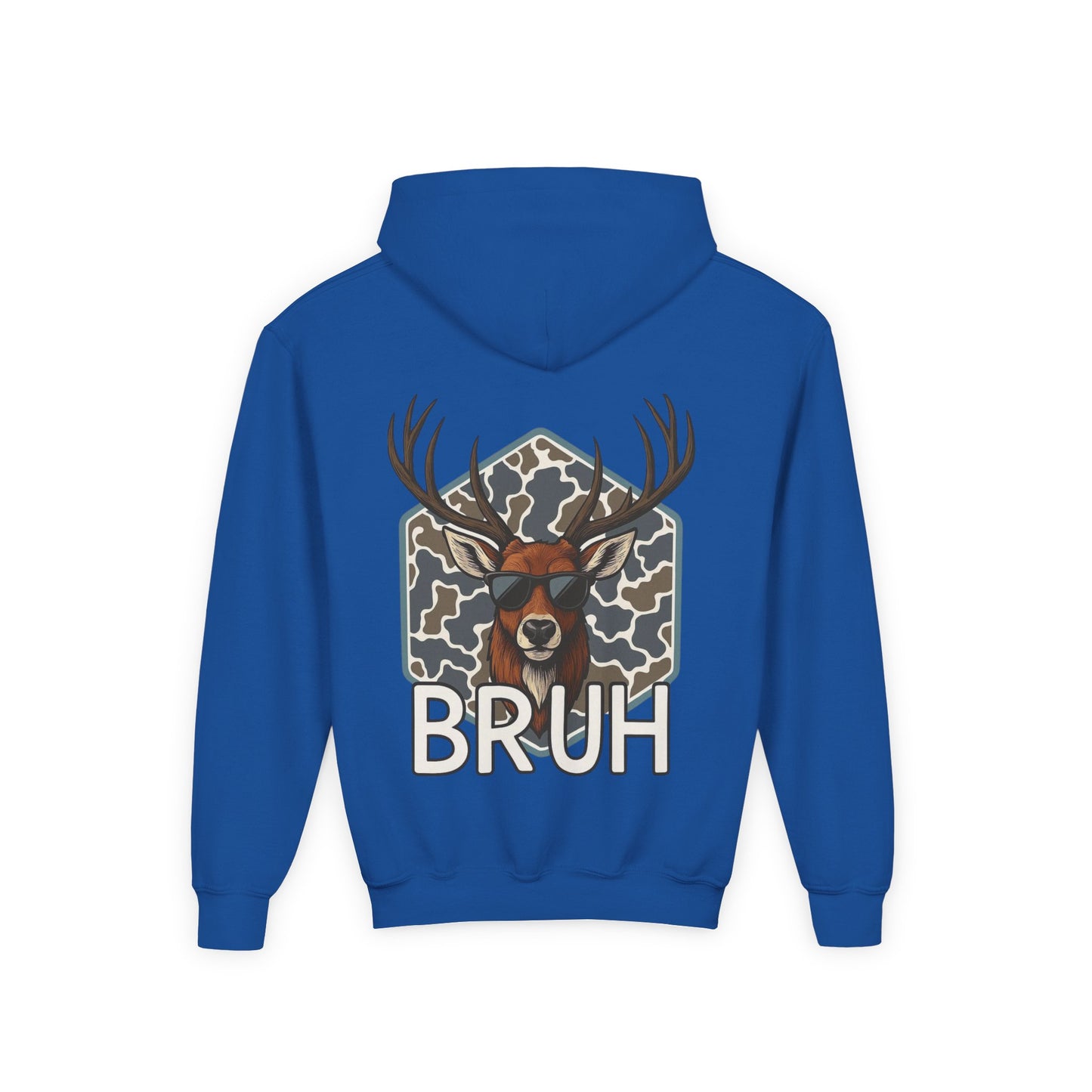 Bruh Buck Boys Hoodie
