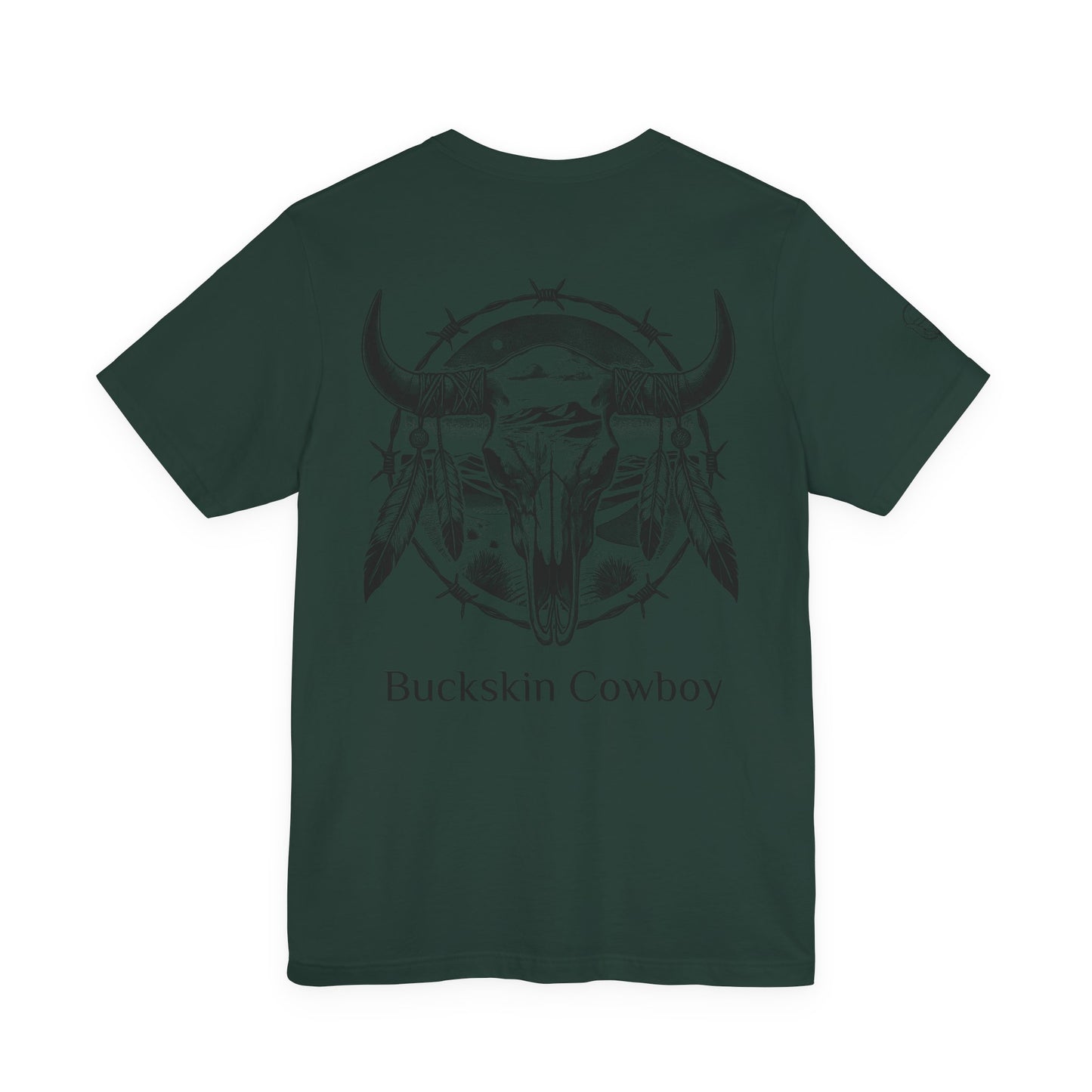 Buckskin Cowboy Skull Tee