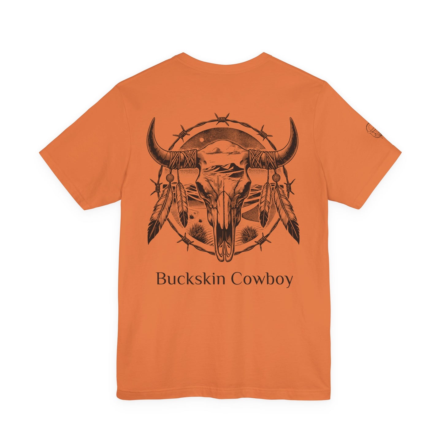 Buckskin Cowboy Skull Tee