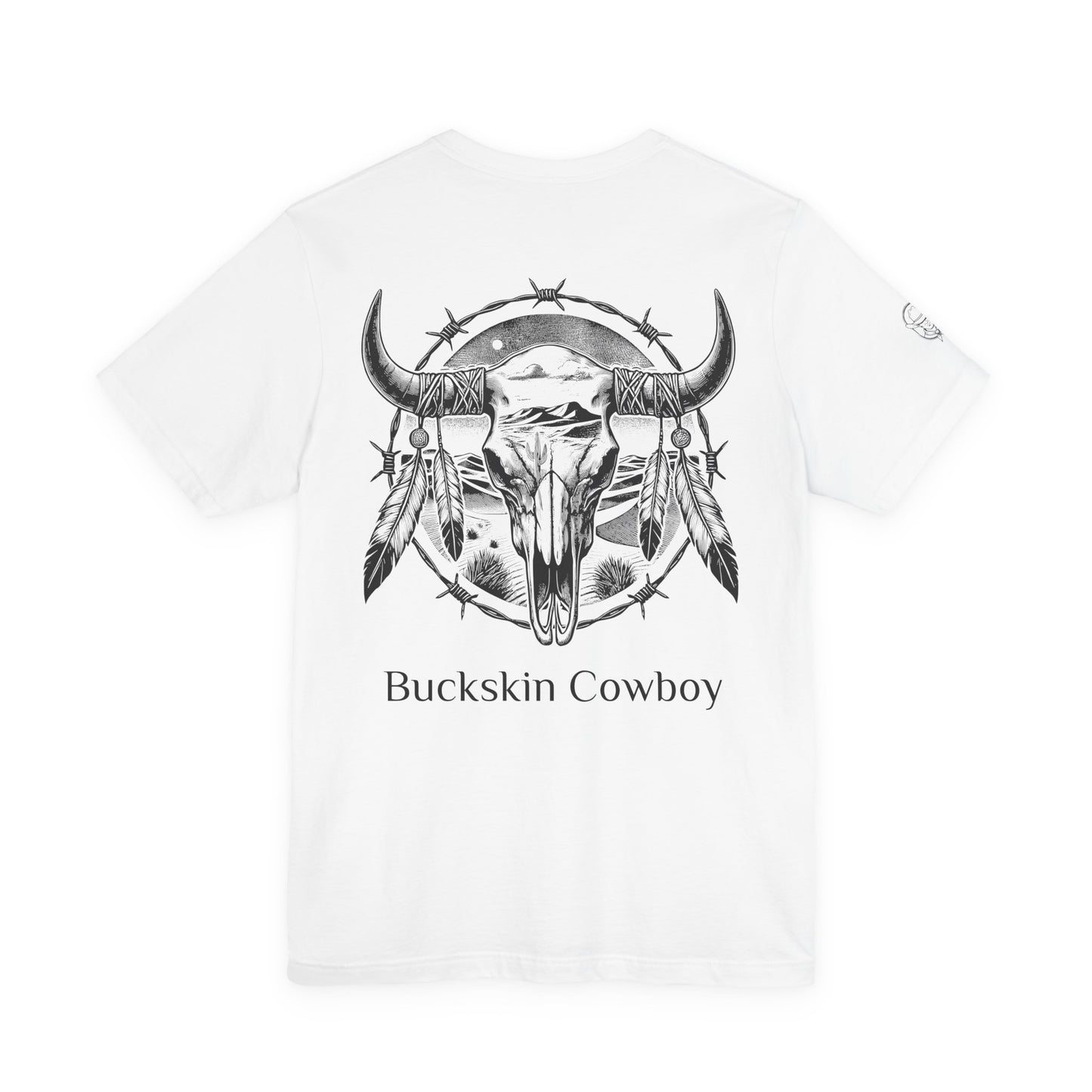Buckskin Cowboy Skull Tee
