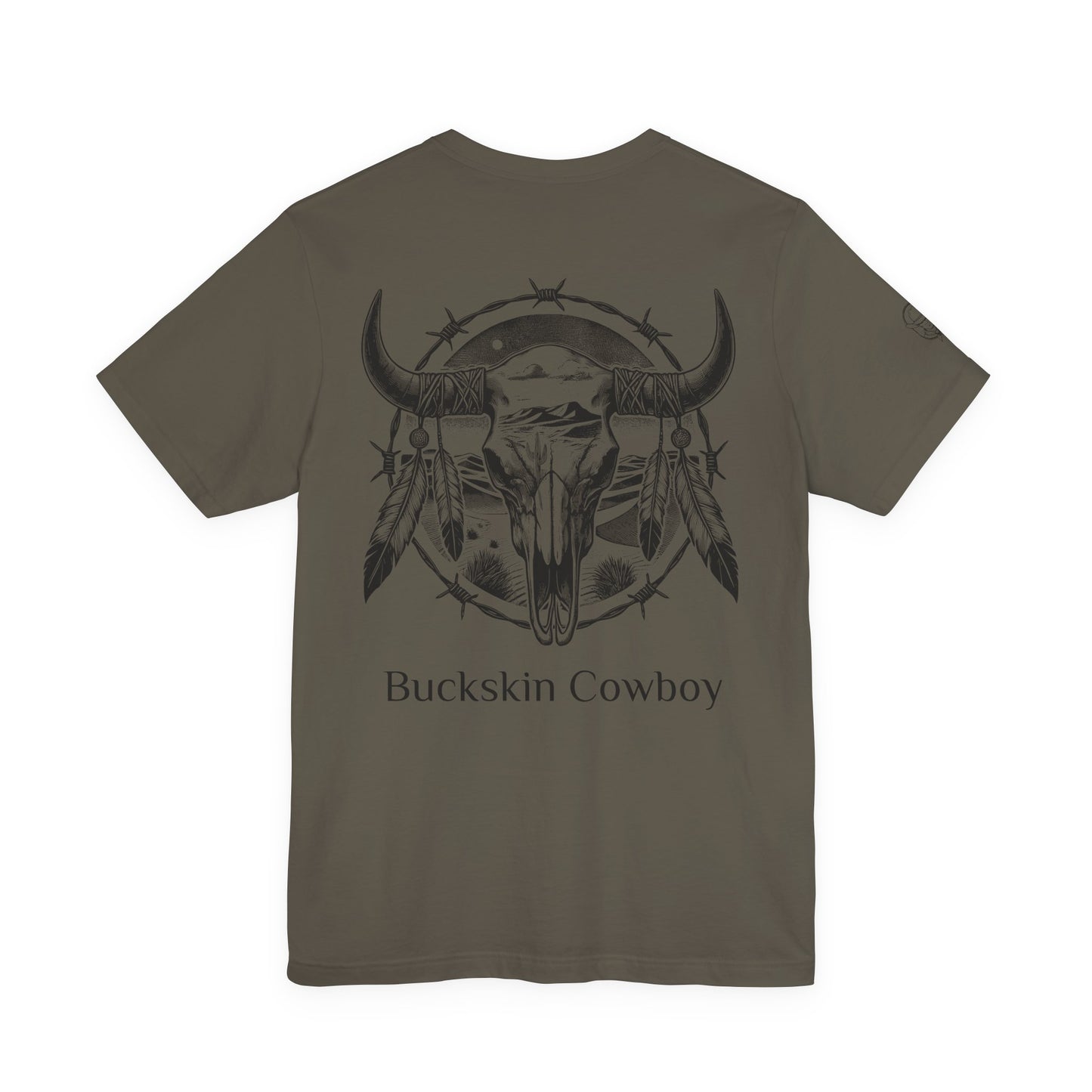 Buckskin Cowboy Skull Tee