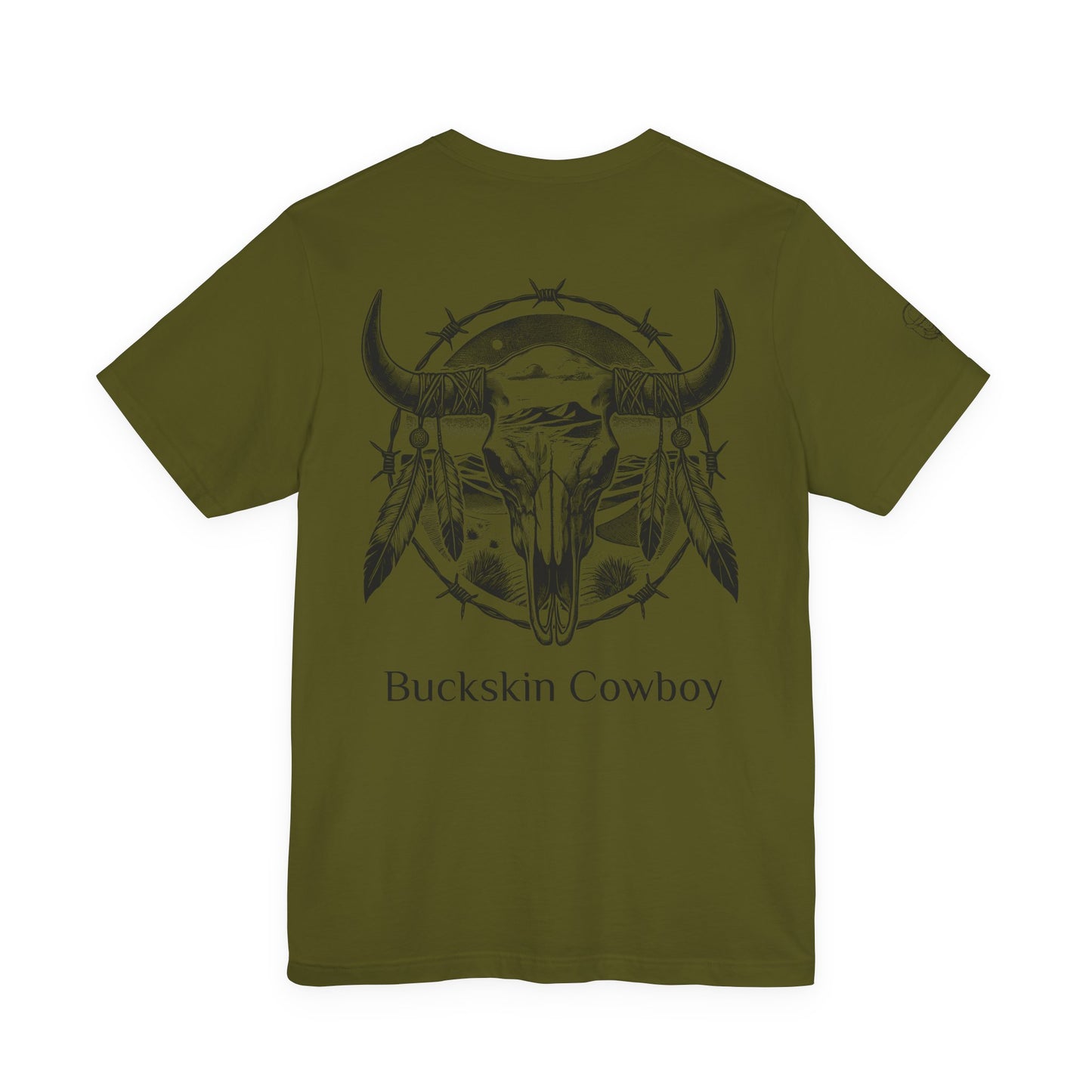 Buckskin Cowboy Skull Tee