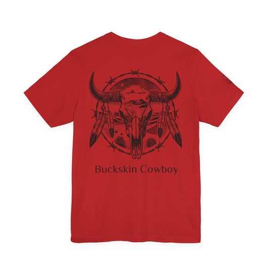 Buckskin Cowboy Skull Tee