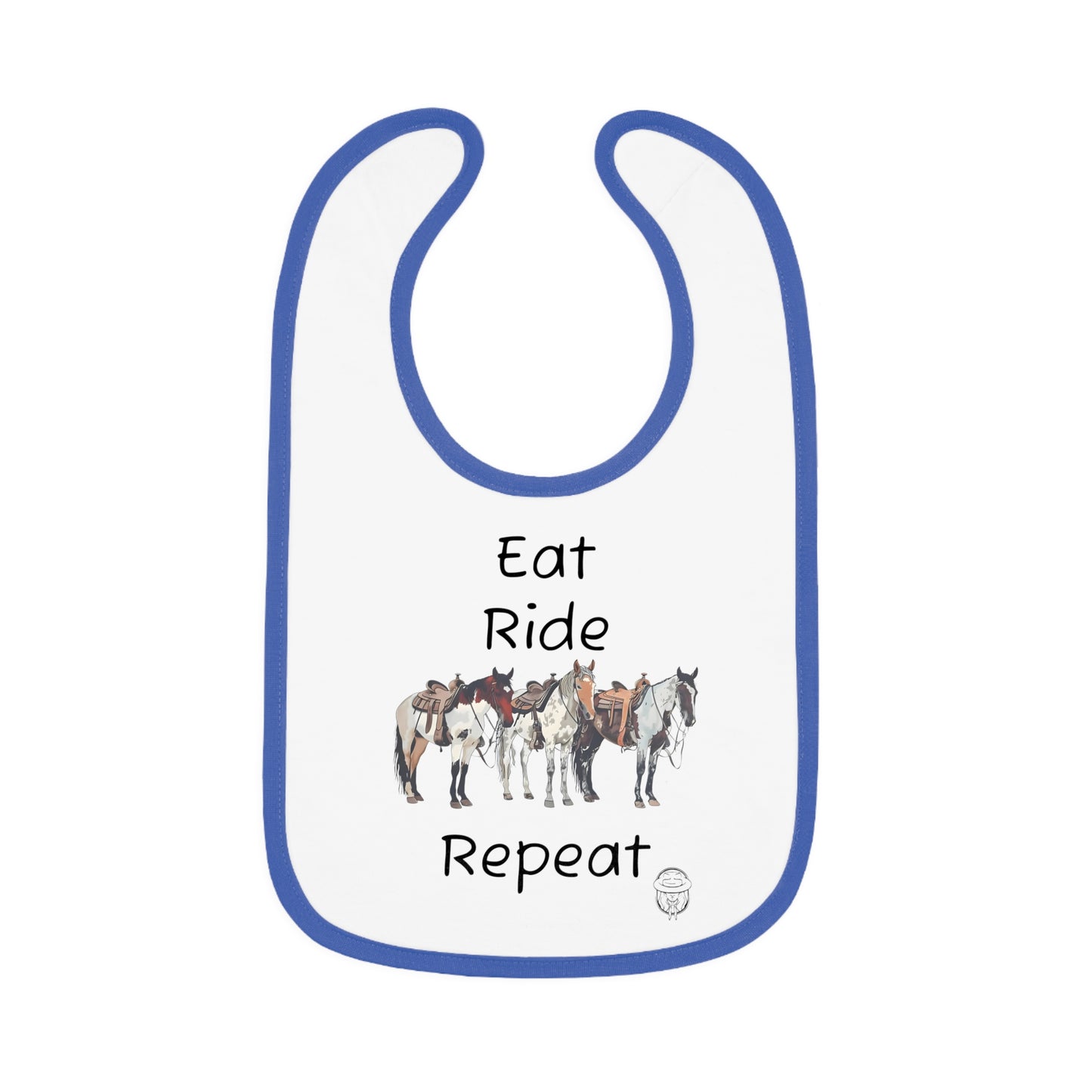Eat, Ride, Repeat Horse Bib