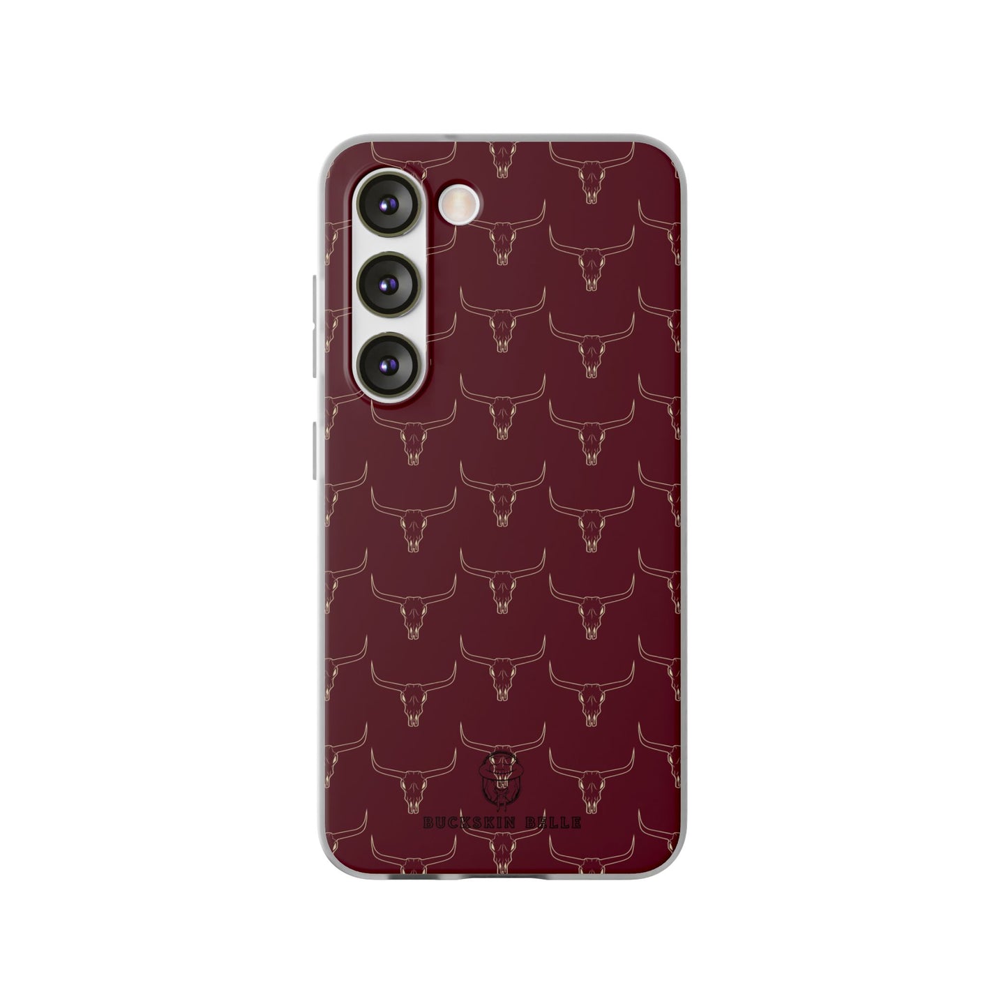 Maroon Longhorn Flexi Phone Cases