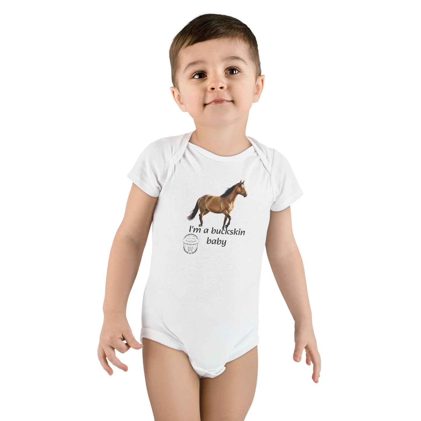 Buckskin Baby onesie