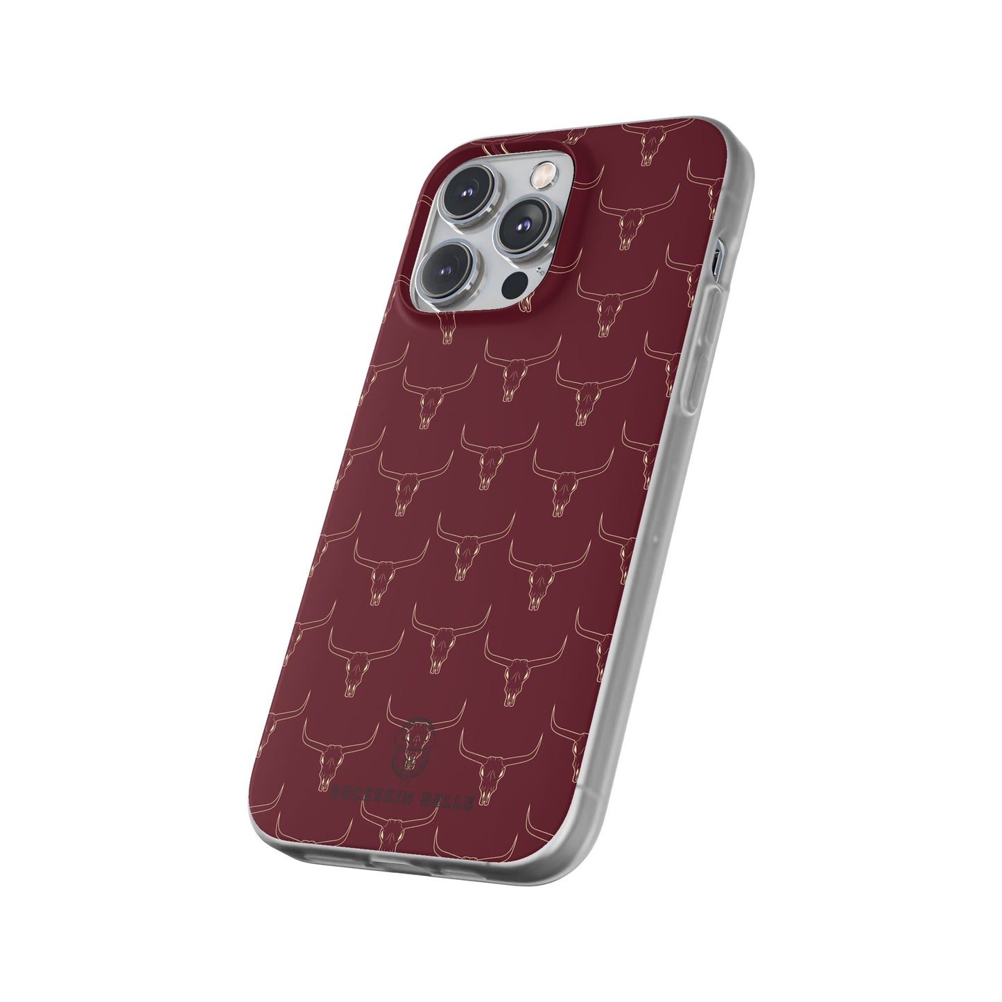 Maroon Longhorn Flexi Phone Cases
